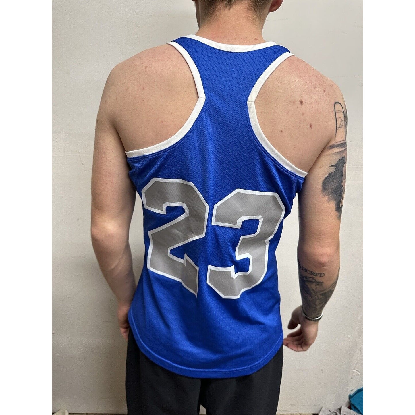 Men’s Large Nike Dri-fit USAFA Air Force Academy Jersey Tank Top Athletic