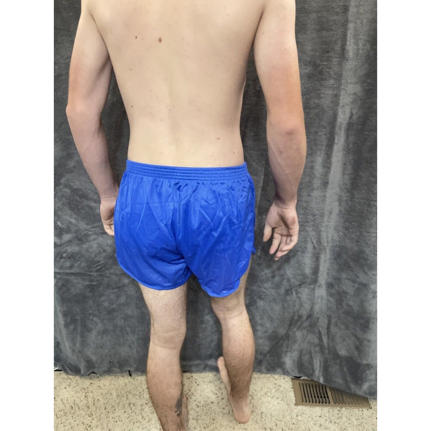 men's soffe ranger panties athletic shorts royal blue medium
