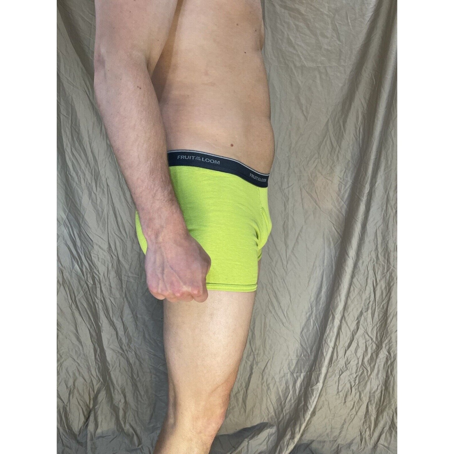 boy's large fruit of the loom boxer brief Yellow