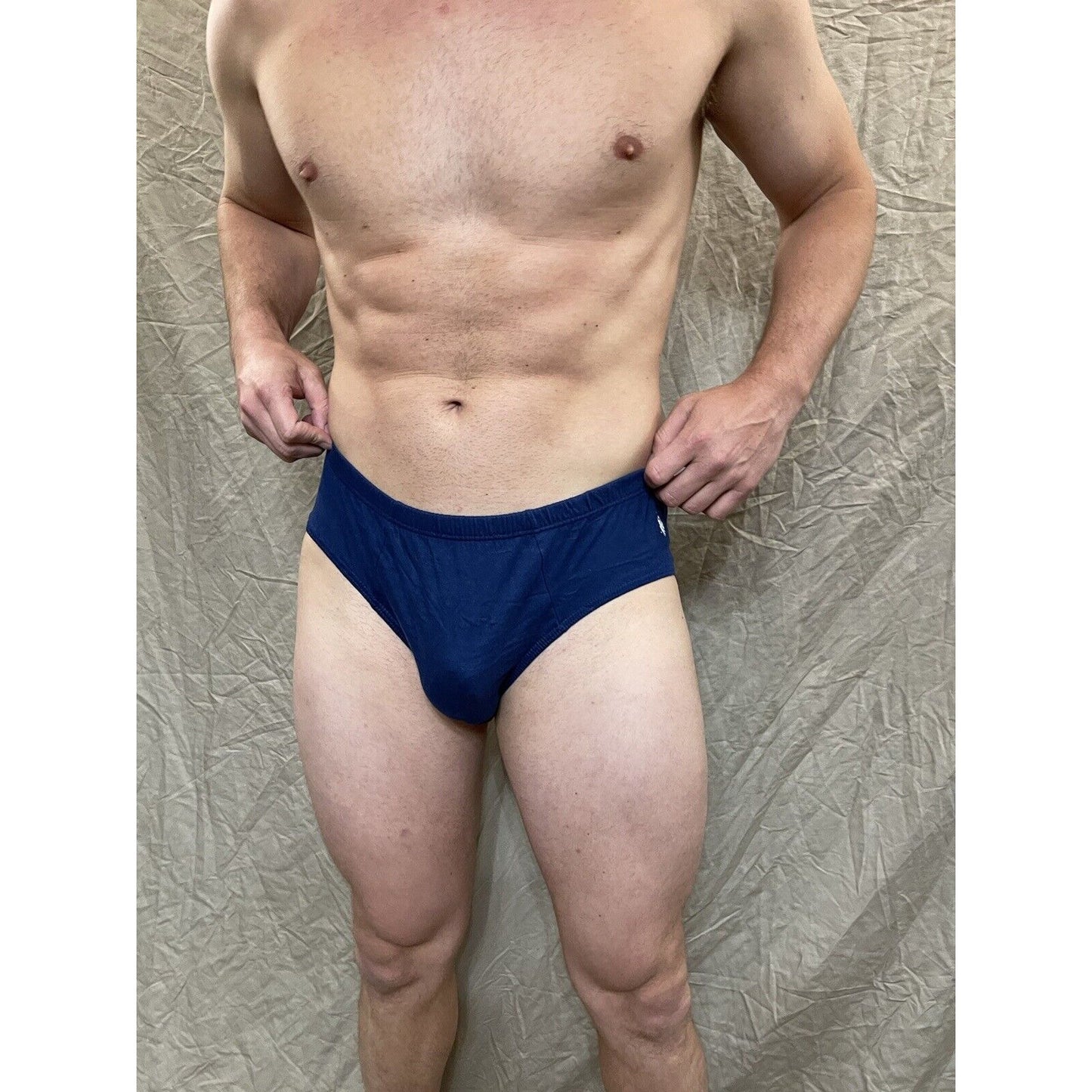 men's XL Blue u.s. polo assn brief