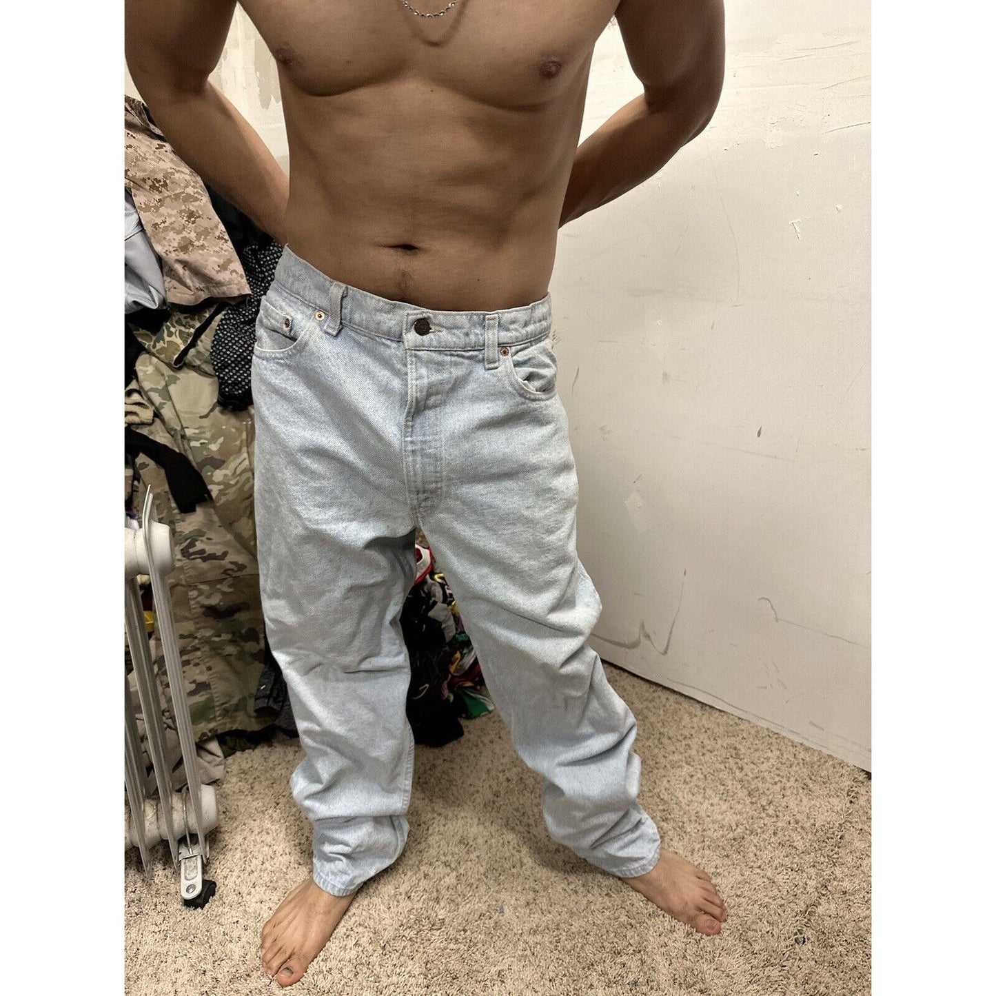 Men’s Light Blue Levi’s 550 38 X 32 Jeans