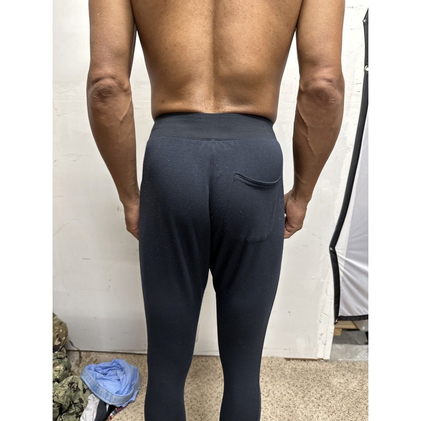 Men’s Black Leggings Under Armour Loose XS Pants Running