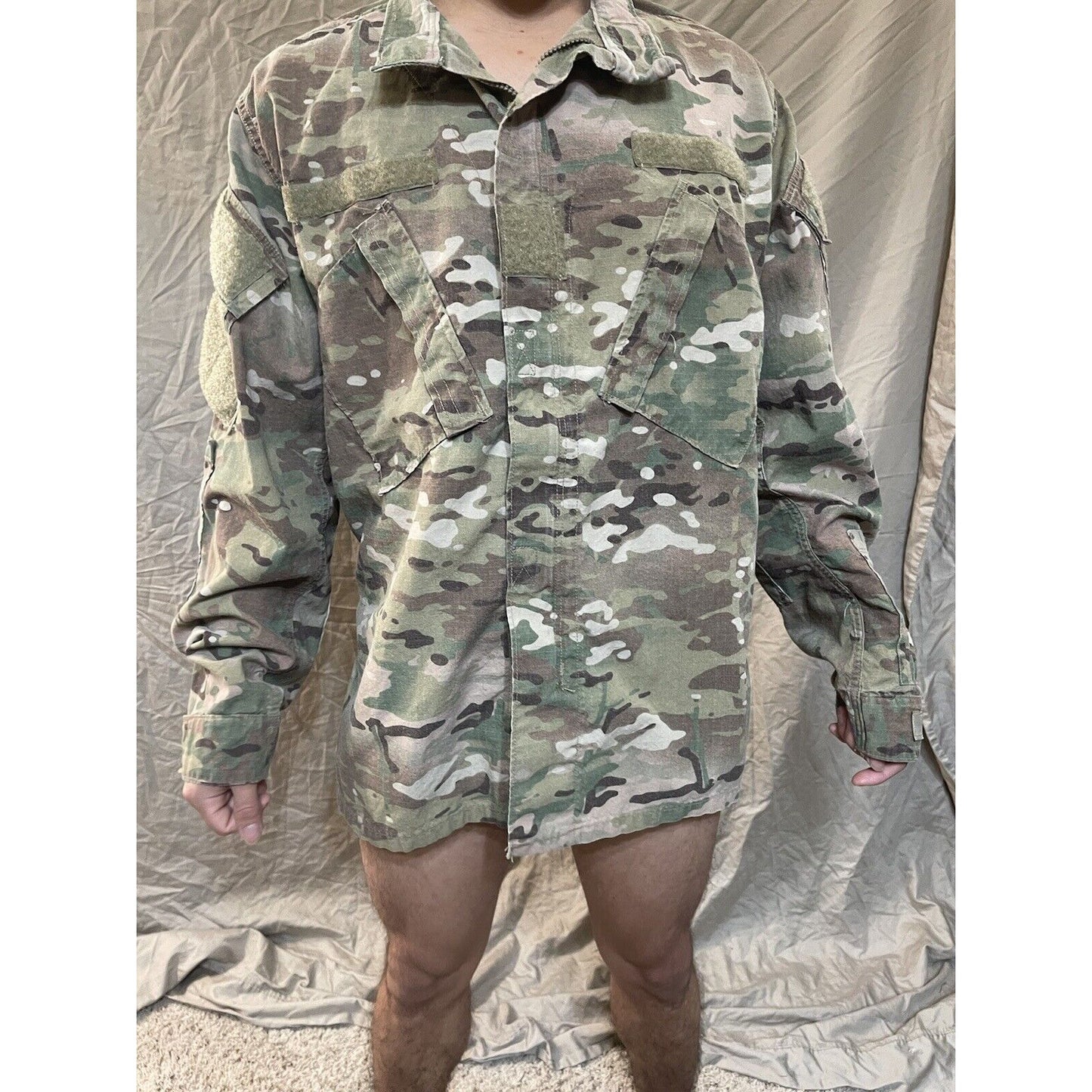 men’s large regular ocp blouse top army air force space force coat army combat