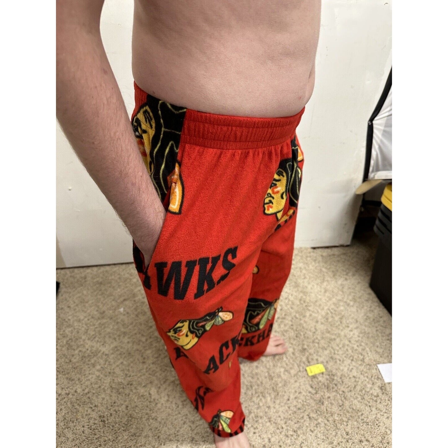 men’s concept sport sleepwear nhl medium blackhawks