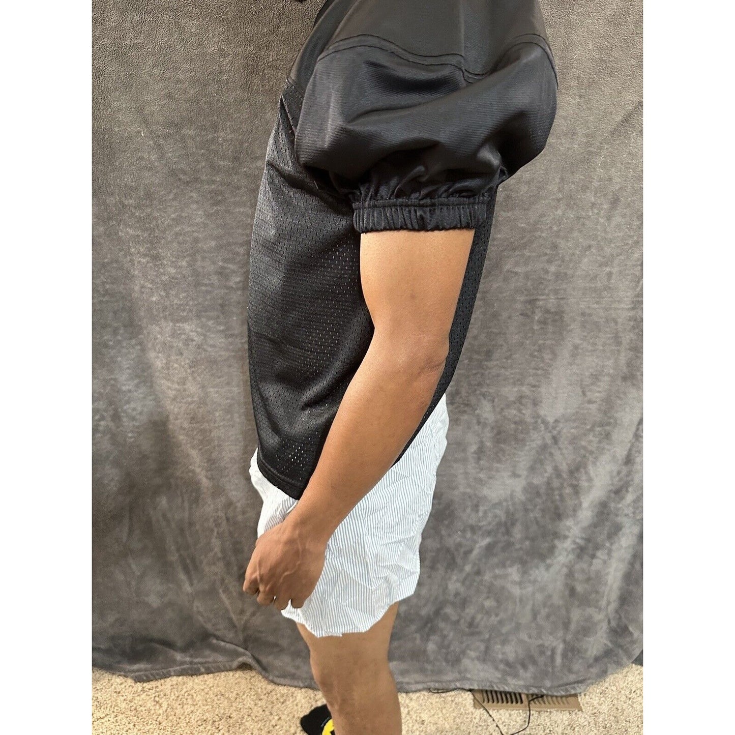 Men’s Black Football Jersey Champro Medium