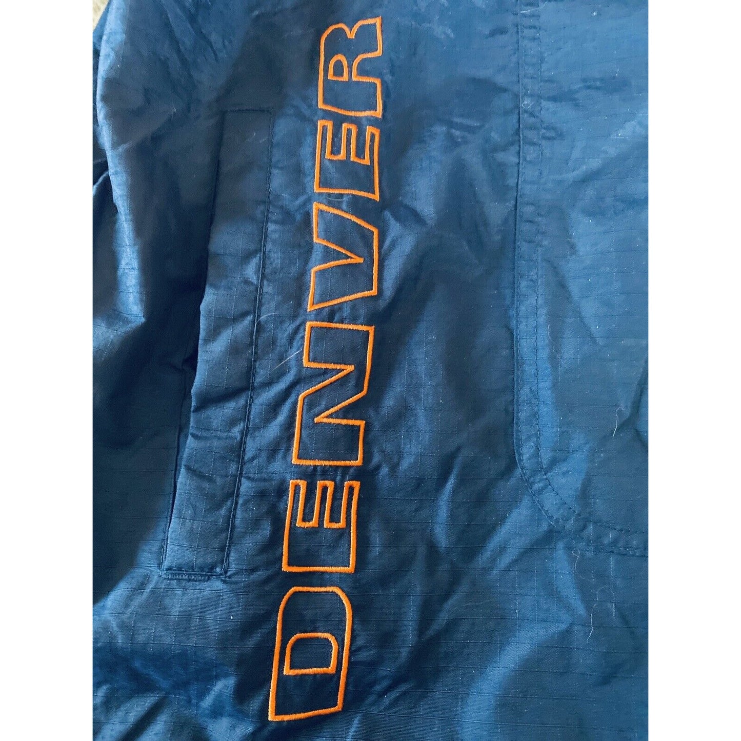 VTG Logo Athletic NFL Denver Broncos Windbreaker Jacket Men’s Size XL