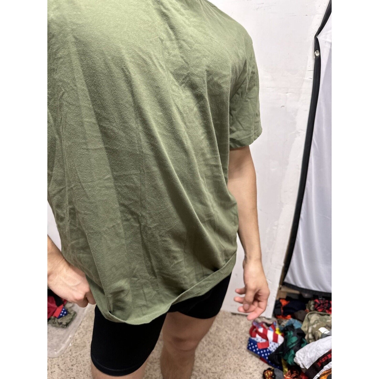 Men’s Urban Up Pipeline XXL Olive Green Marine Usmc Short Sleeve Tshirt