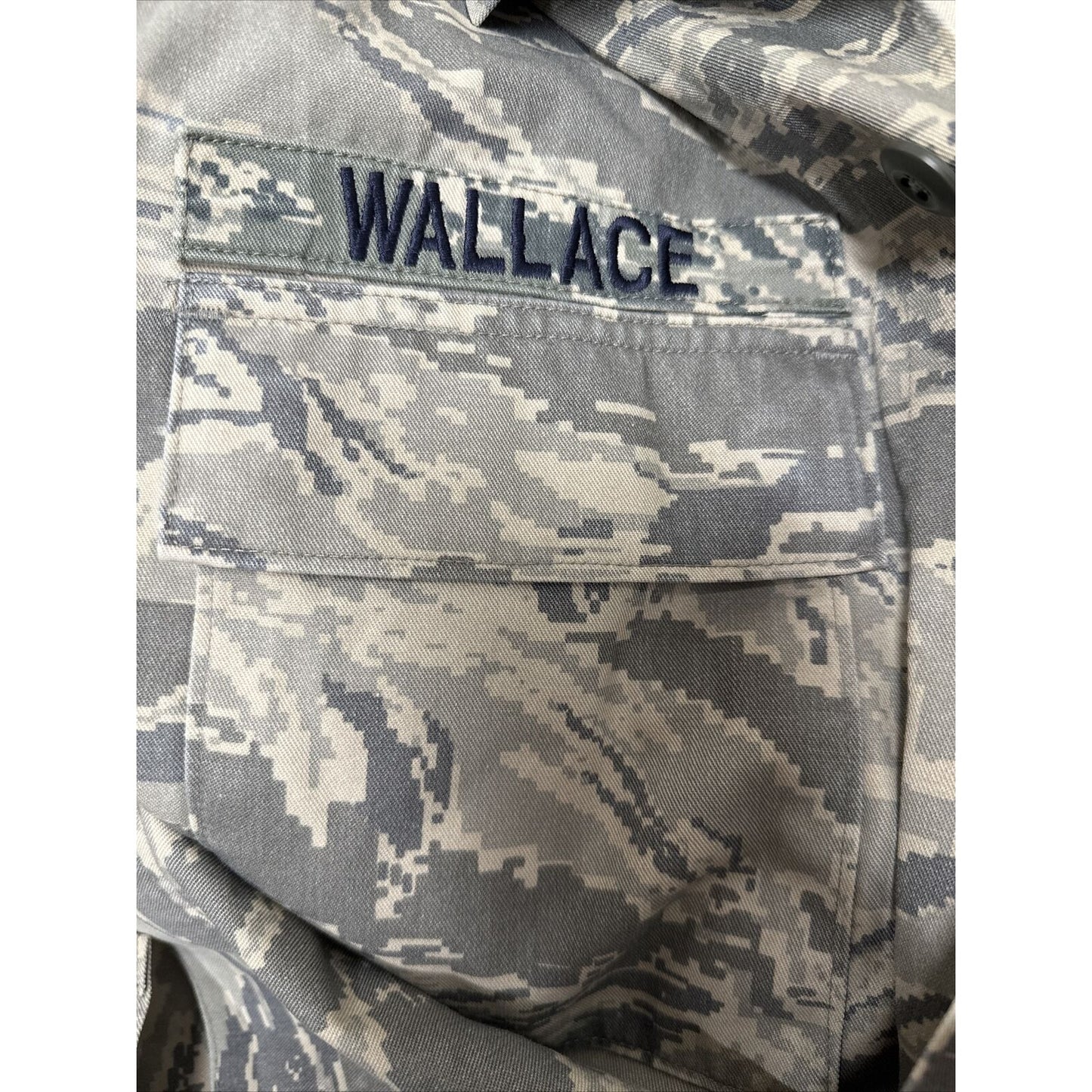 Men’s Abu Airman Battle Uniform Coat Civil Air Patrol Top 38XL Capt Patches