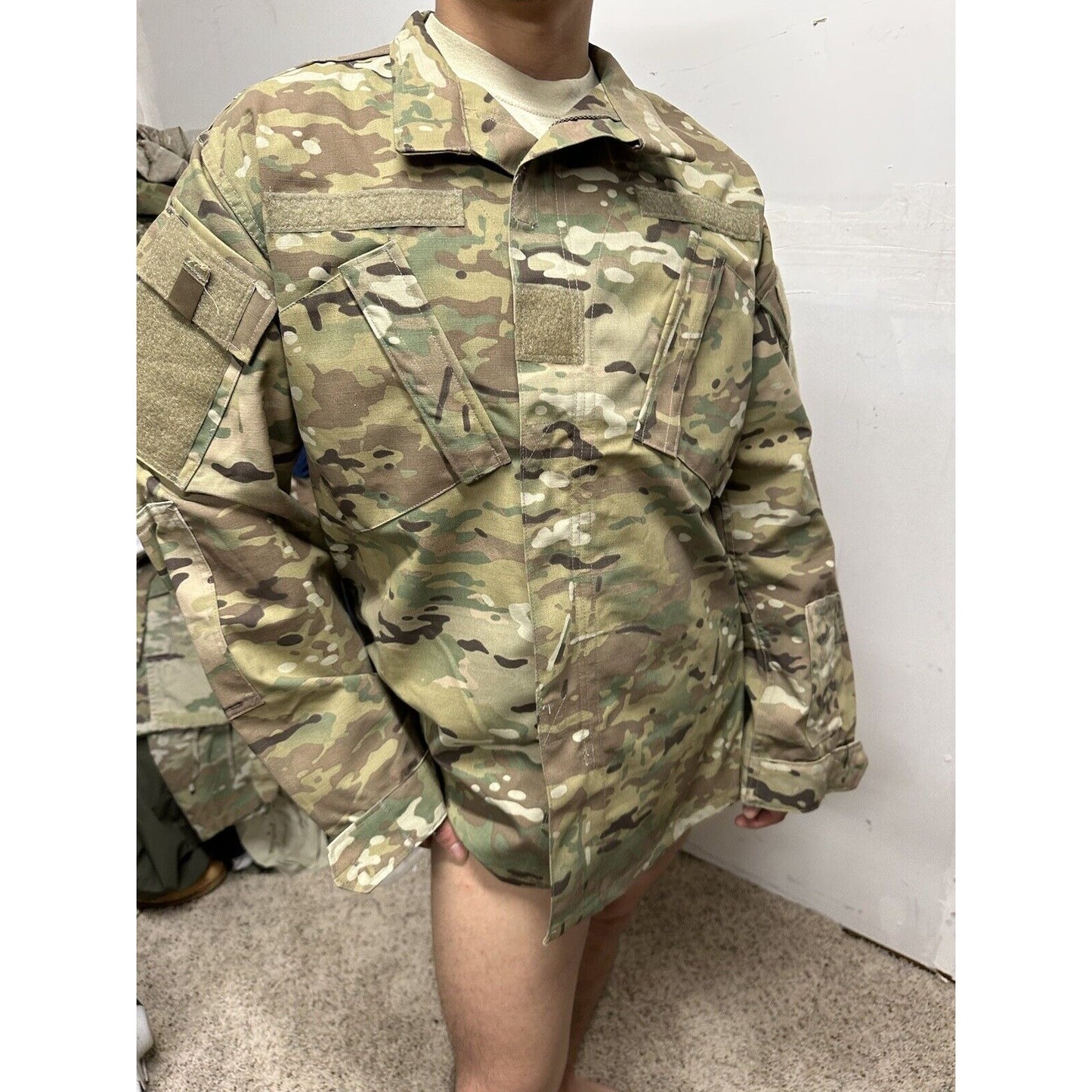 Men’s Army USAF USSF Multicam OCP Propper Large Regular Blouse Top Uniform