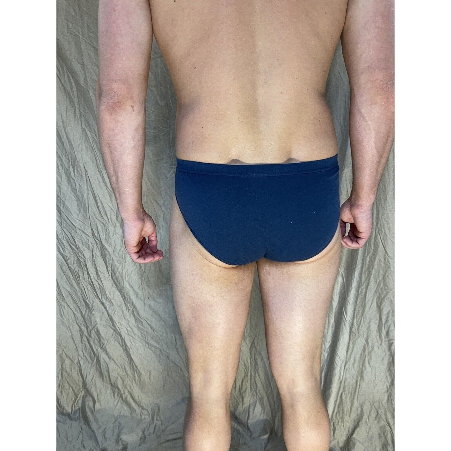 men's dark blue covington large brief