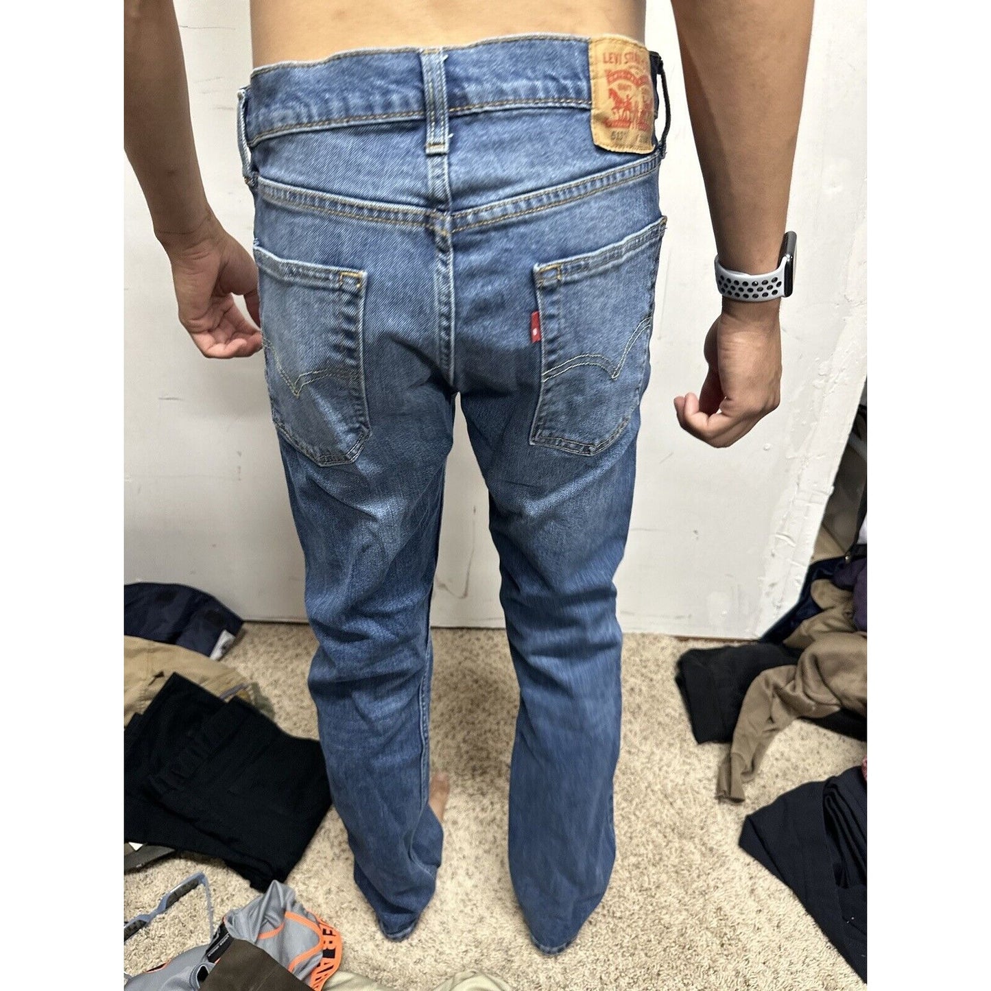 Men’s Levi’s 513 Blue Jeans 32 X 32
