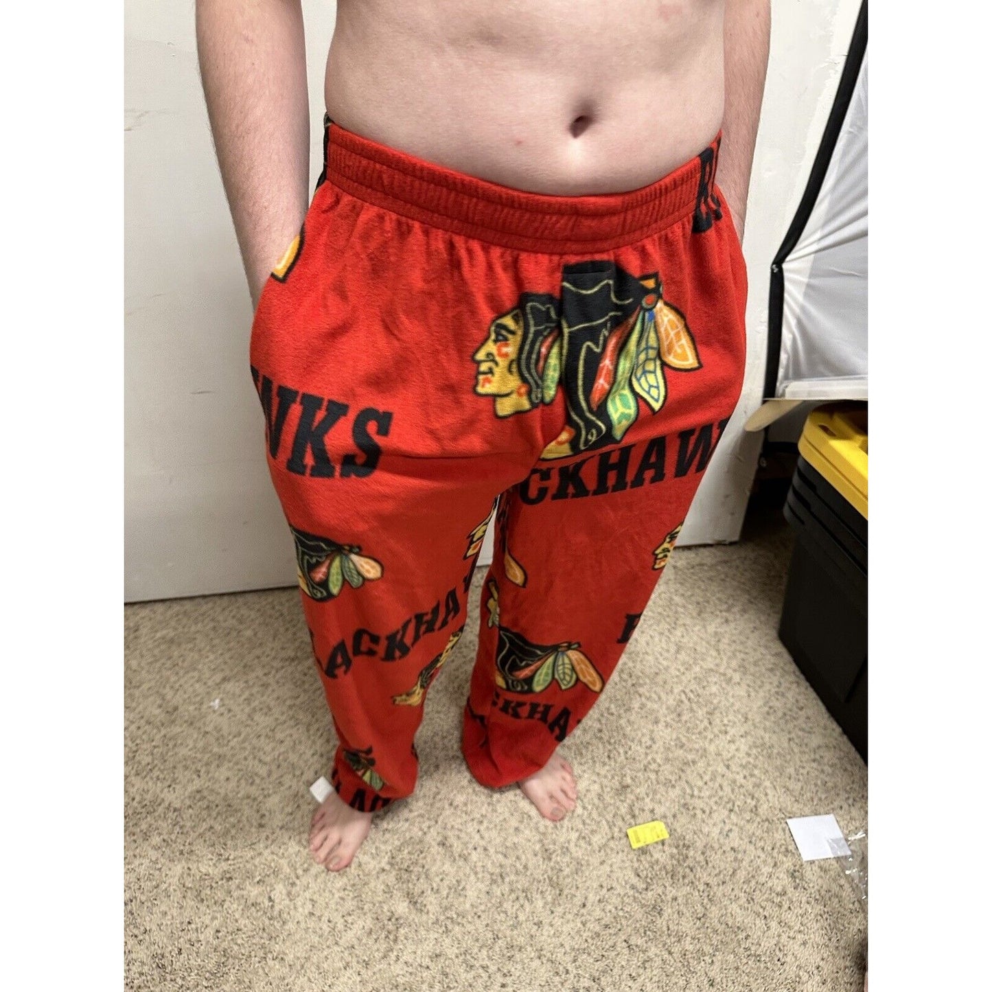 men’s concept sport sleepwear nhl medium blackhawks