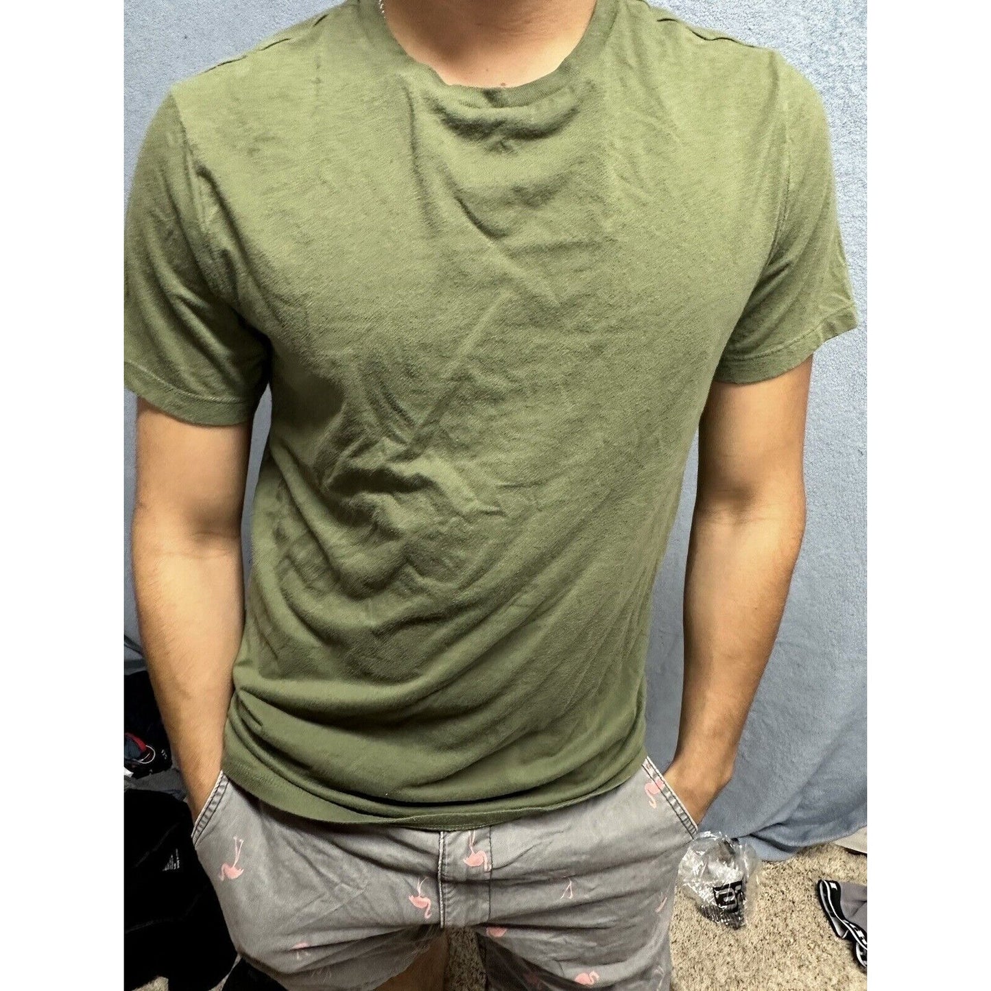 Men’s Olive Green Good Fellow Medium Lyndale Tee Tshirt