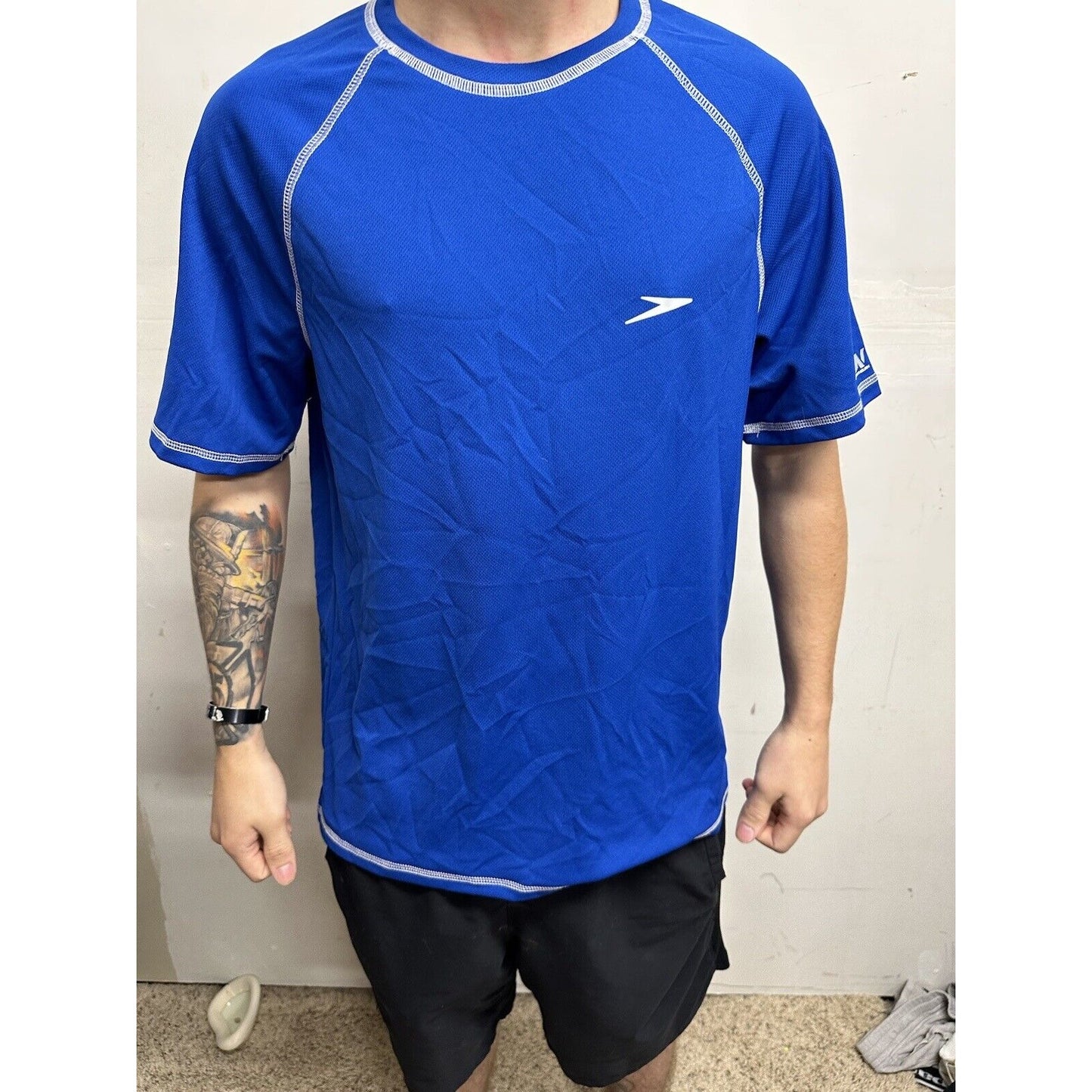 Men’s Blue Small Speedo Shirt