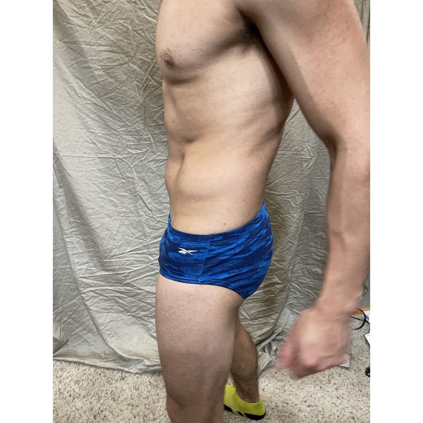 men's reebok blue briefs small