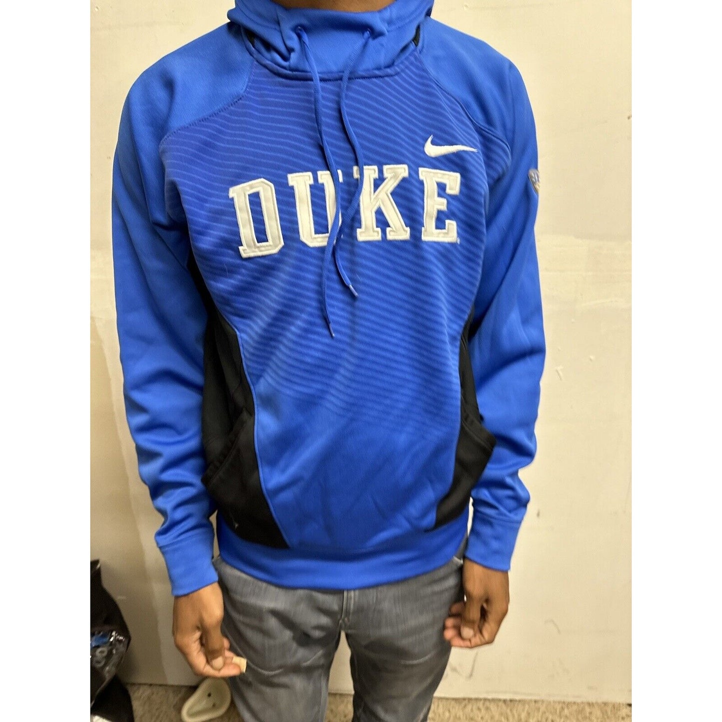 Men’s Blue Medium Nike Therma-fit Hoodie Duke