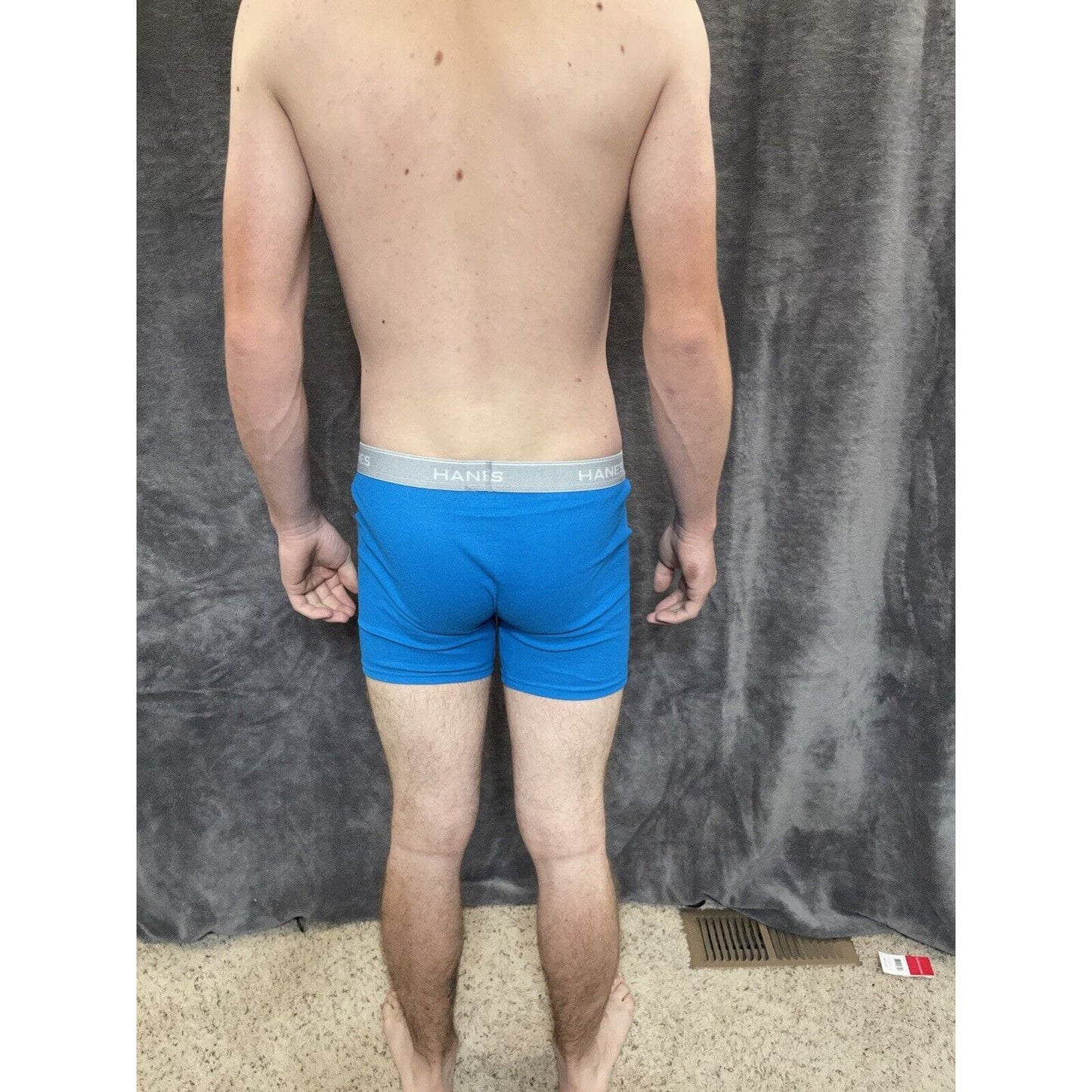 boy's XL hanes Aqua Blue boxer brief