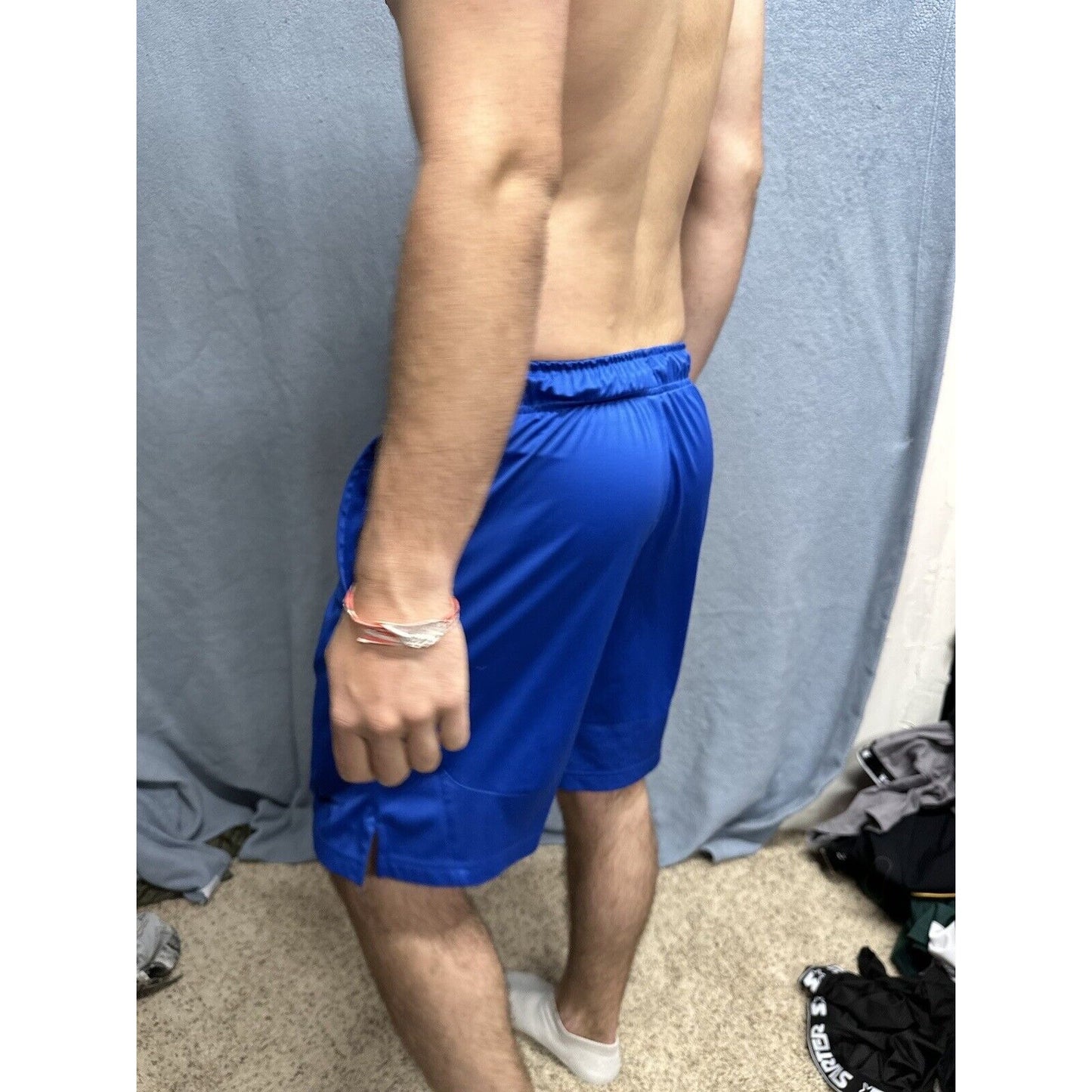 Men’s Blue Nike Medium Dri fit Shorts With Pockets