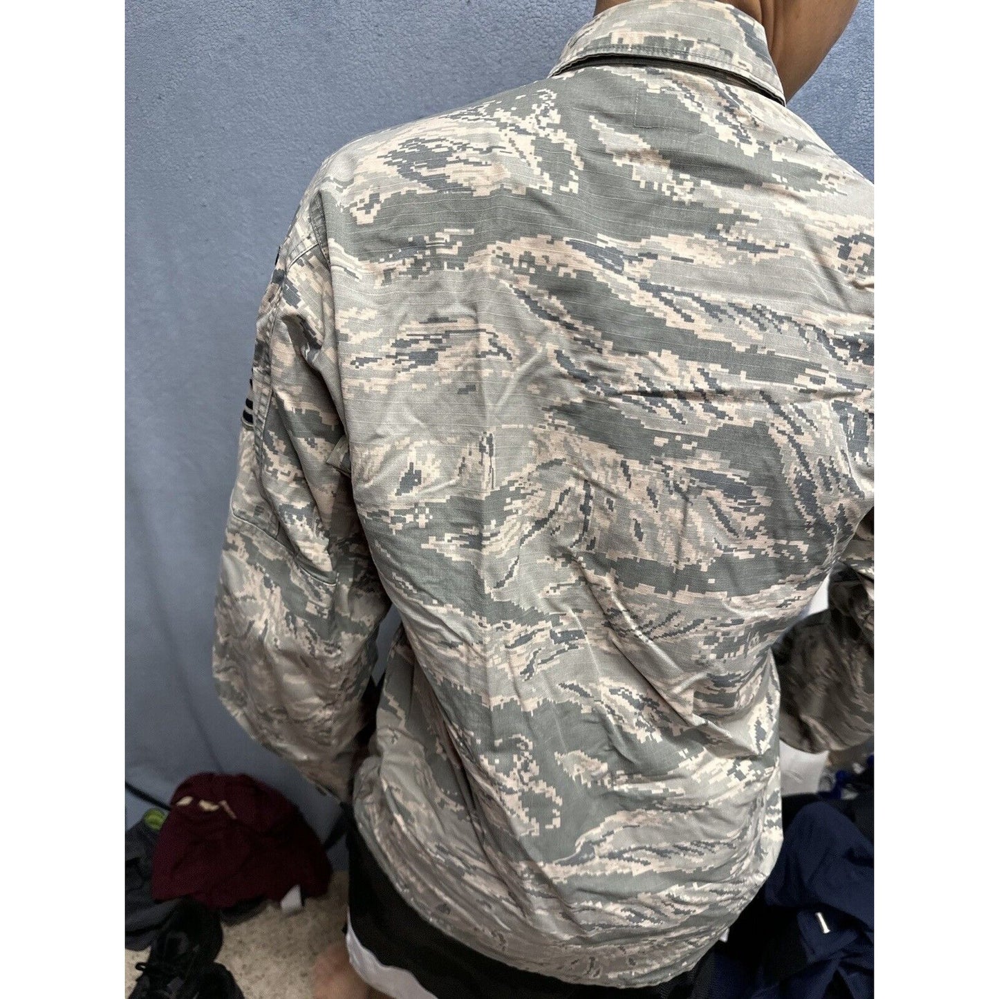 Men’s Abu Airman Battle Uniform Air Force Top Blouse 40R USAF