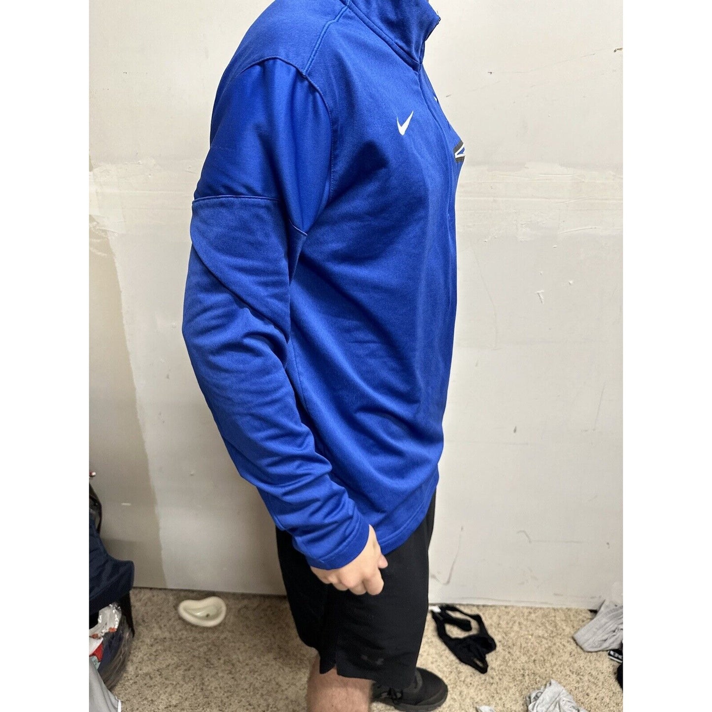 Men’s Blue Air Force Falcons USAFA Nike 1/4 Zip Pull Over Jacket