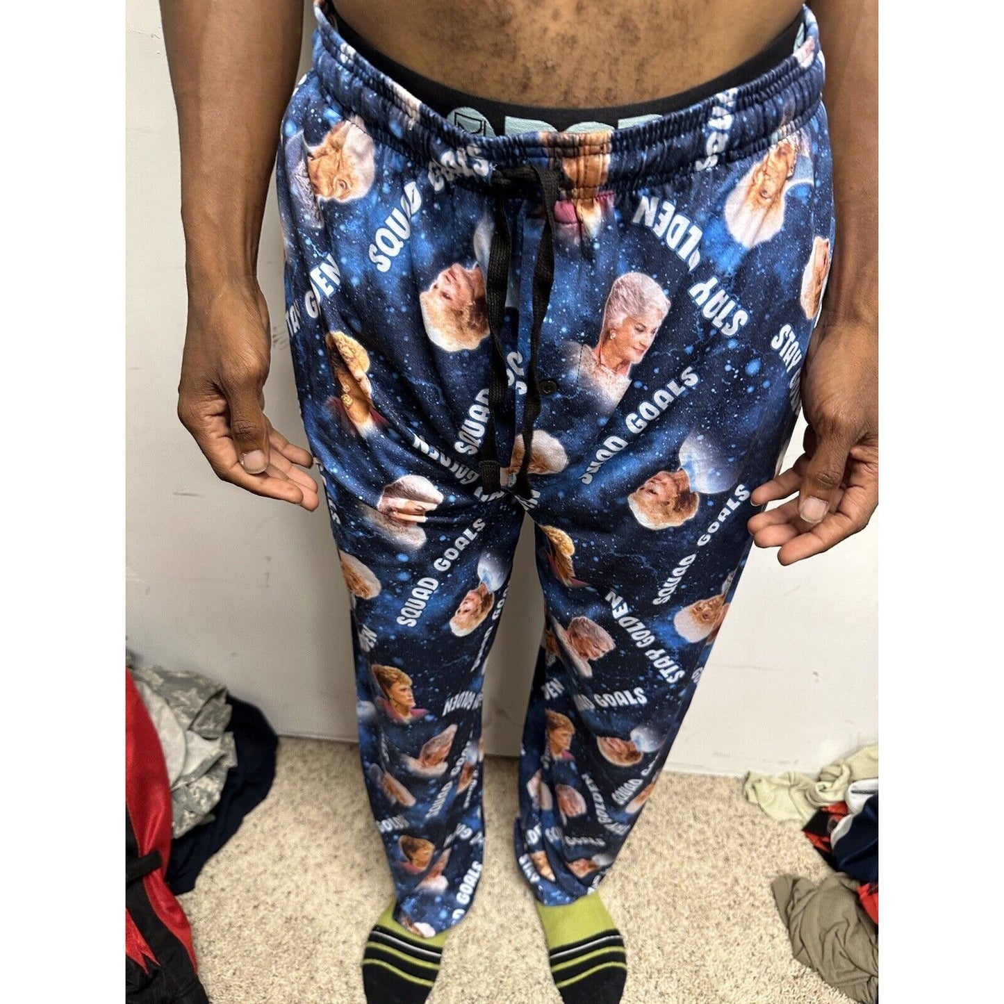 The Golden Girls Medium Lounge Pants Sleepwear Blue