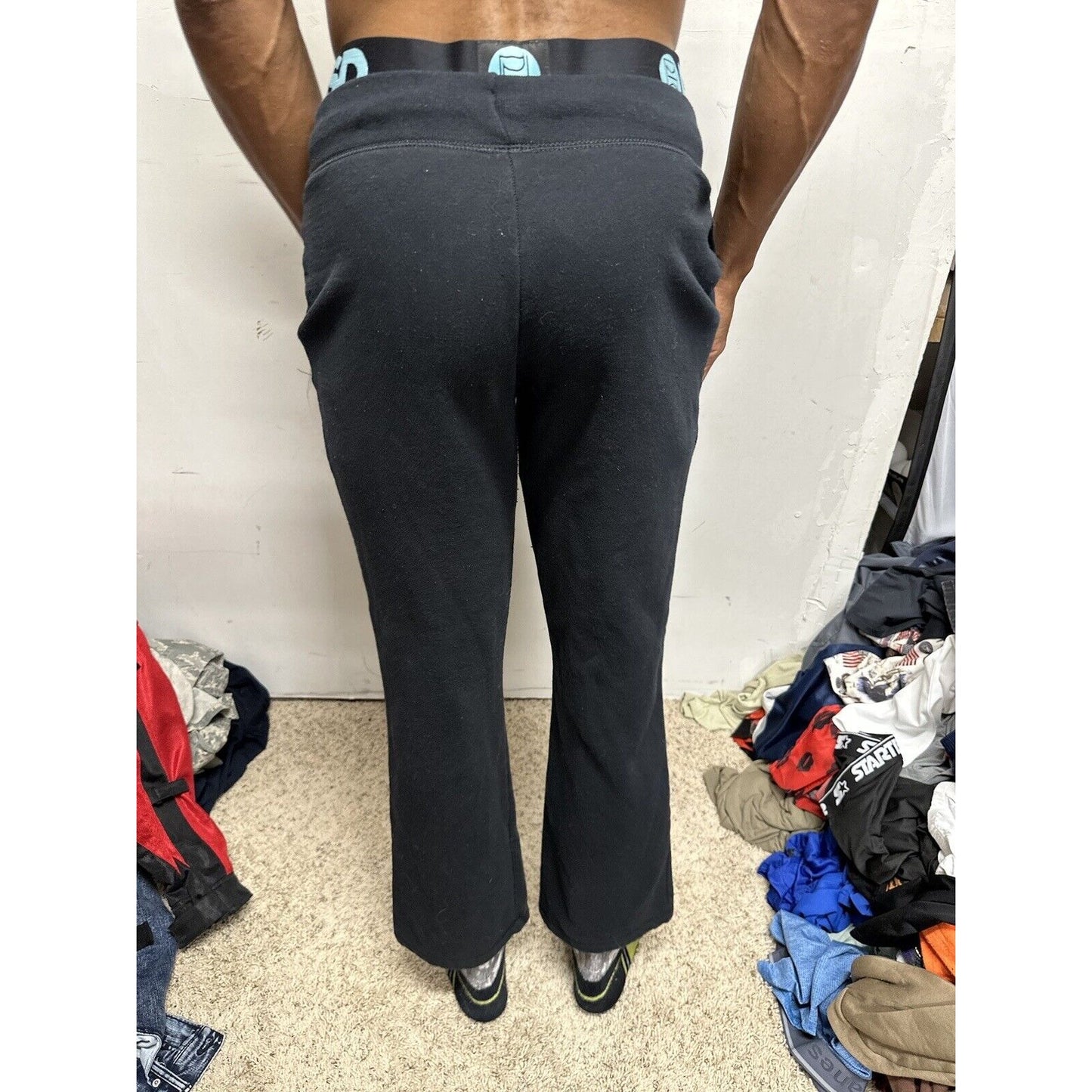 Men’s Gildan Small South Carolina Gamecocks Black Sweat Pants With Pockets