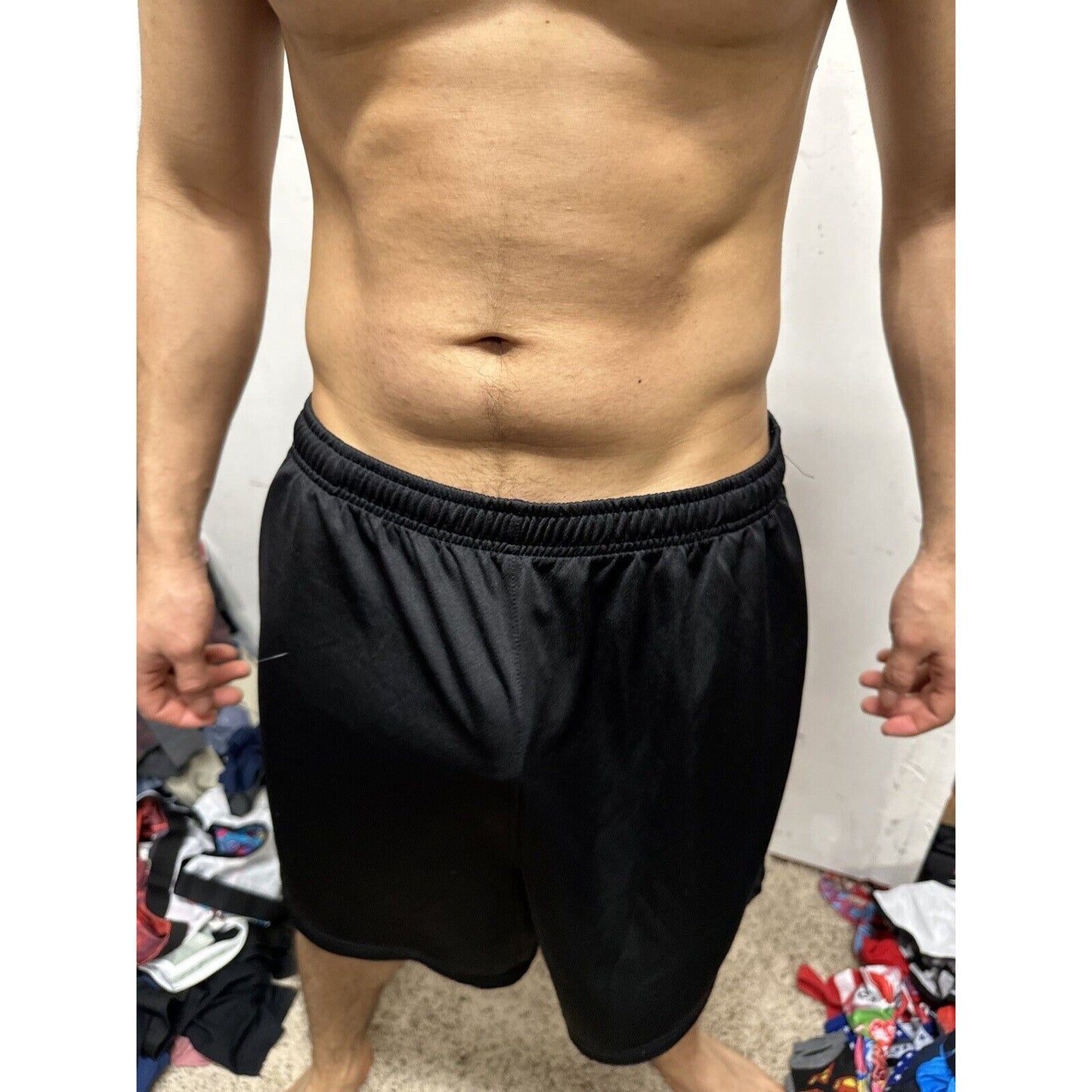 Men’s Black Starter Large Athletic Shorts