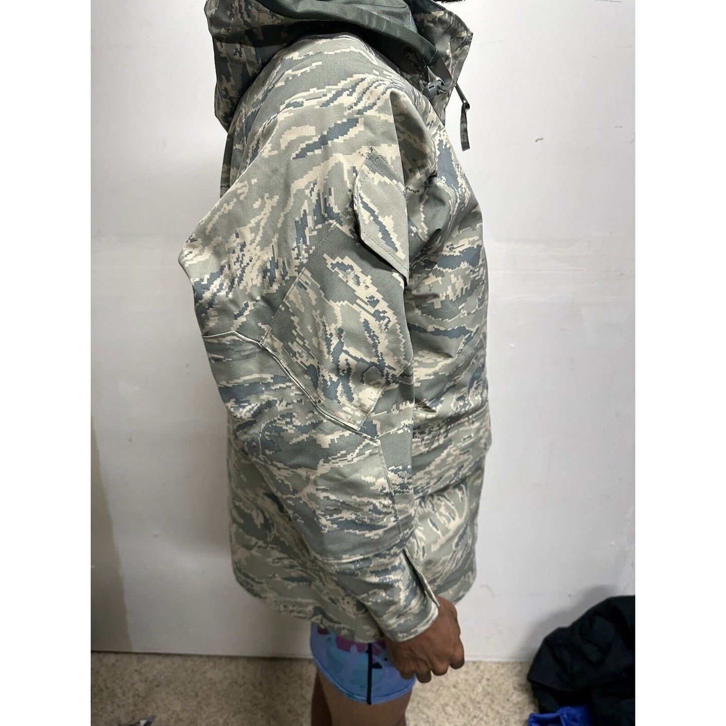 Men’s Small Short Abu Airman Battle Uniform Gore-Tex Jacket Parka Civil Air Patrol