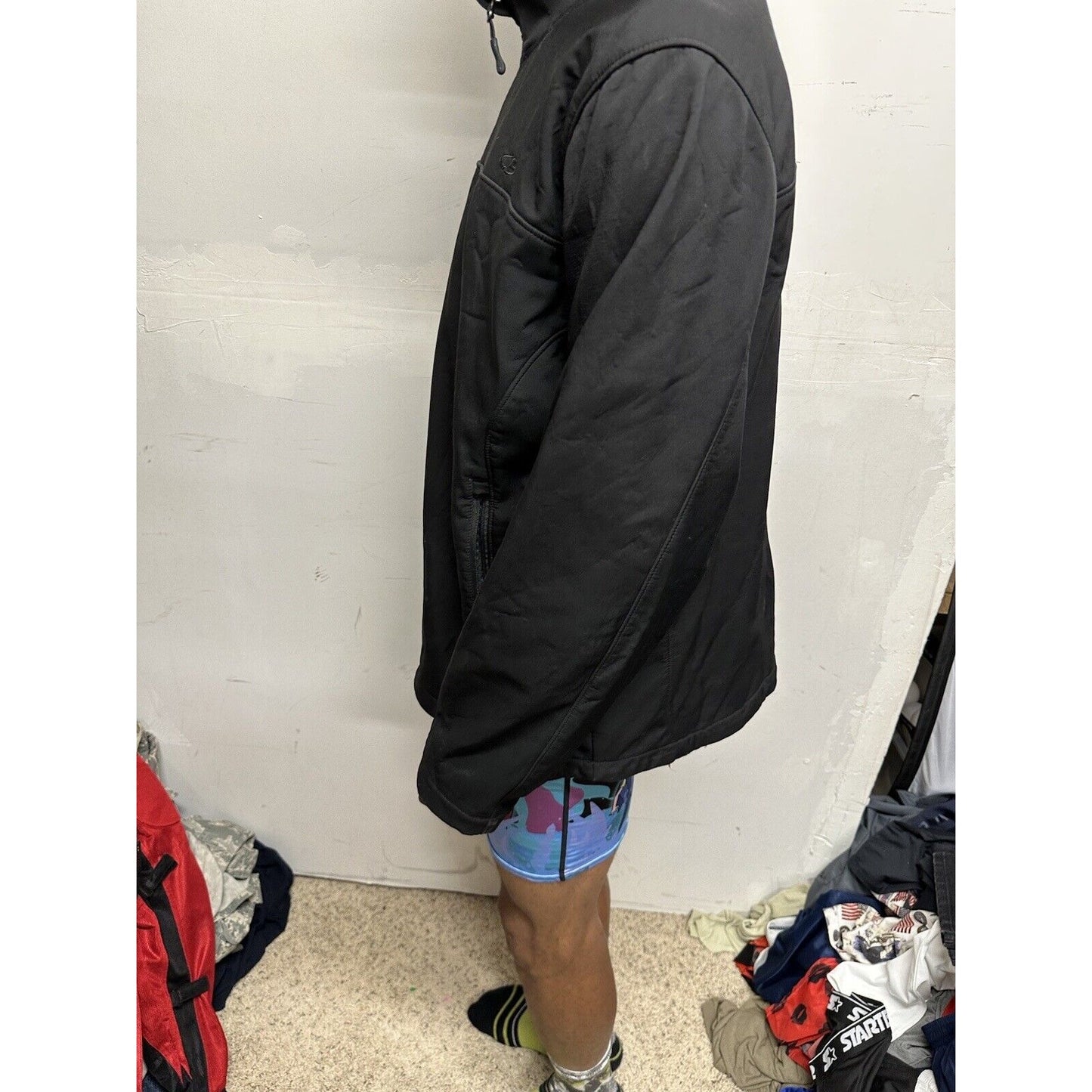 Men’s Large Black Champion Full Zip Jacket