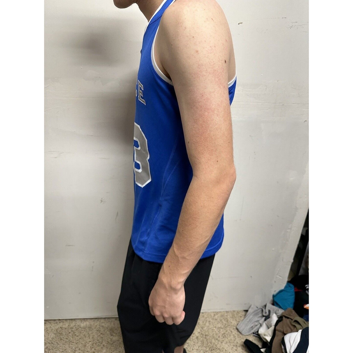 Men’s Large Nike Dri-fit USAFA Air Force Academy Jersey Tank Top Athletic