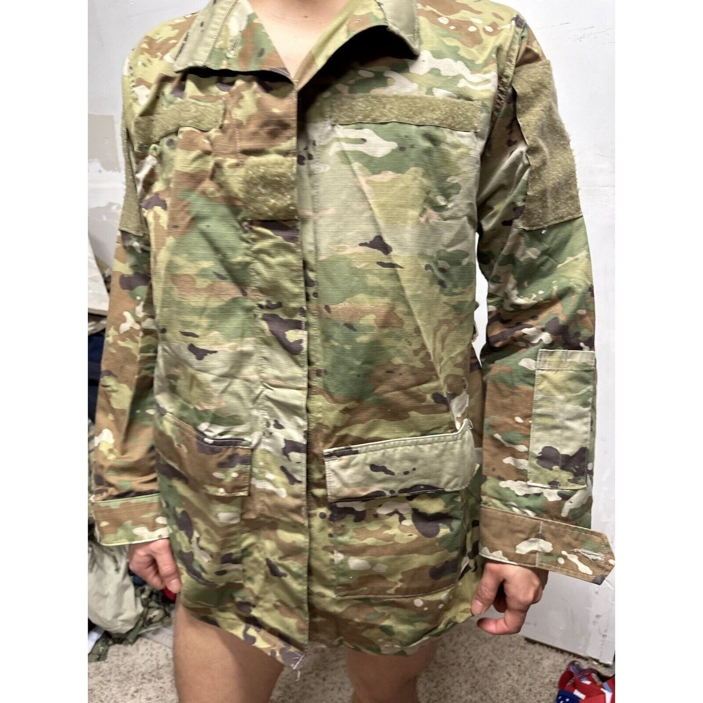 Women’s Improved Coat Maternity Utility Uniform Ocp Army Air Force Large Regular