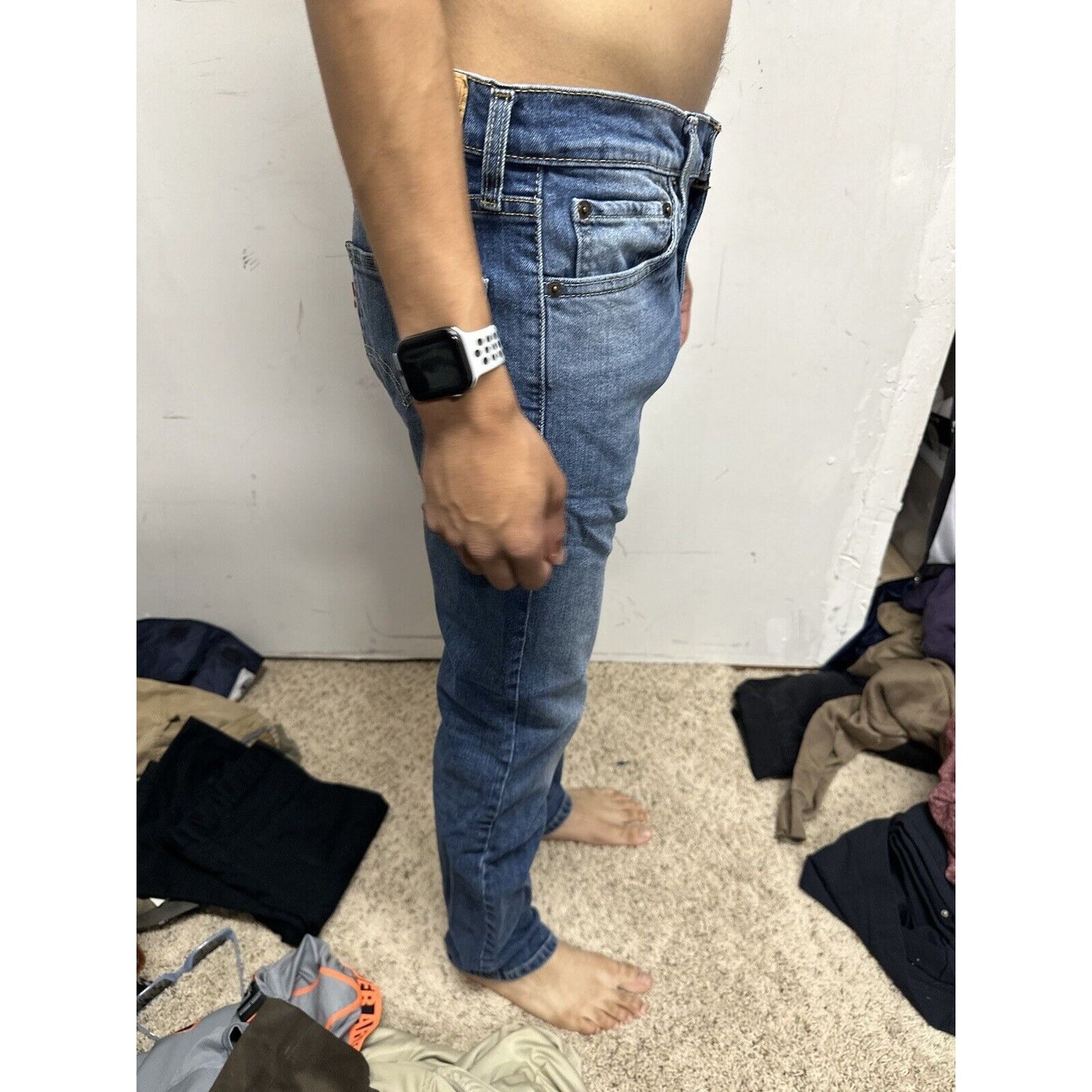 Men’s Levi’s 513 Blue Jeans 32 X 32