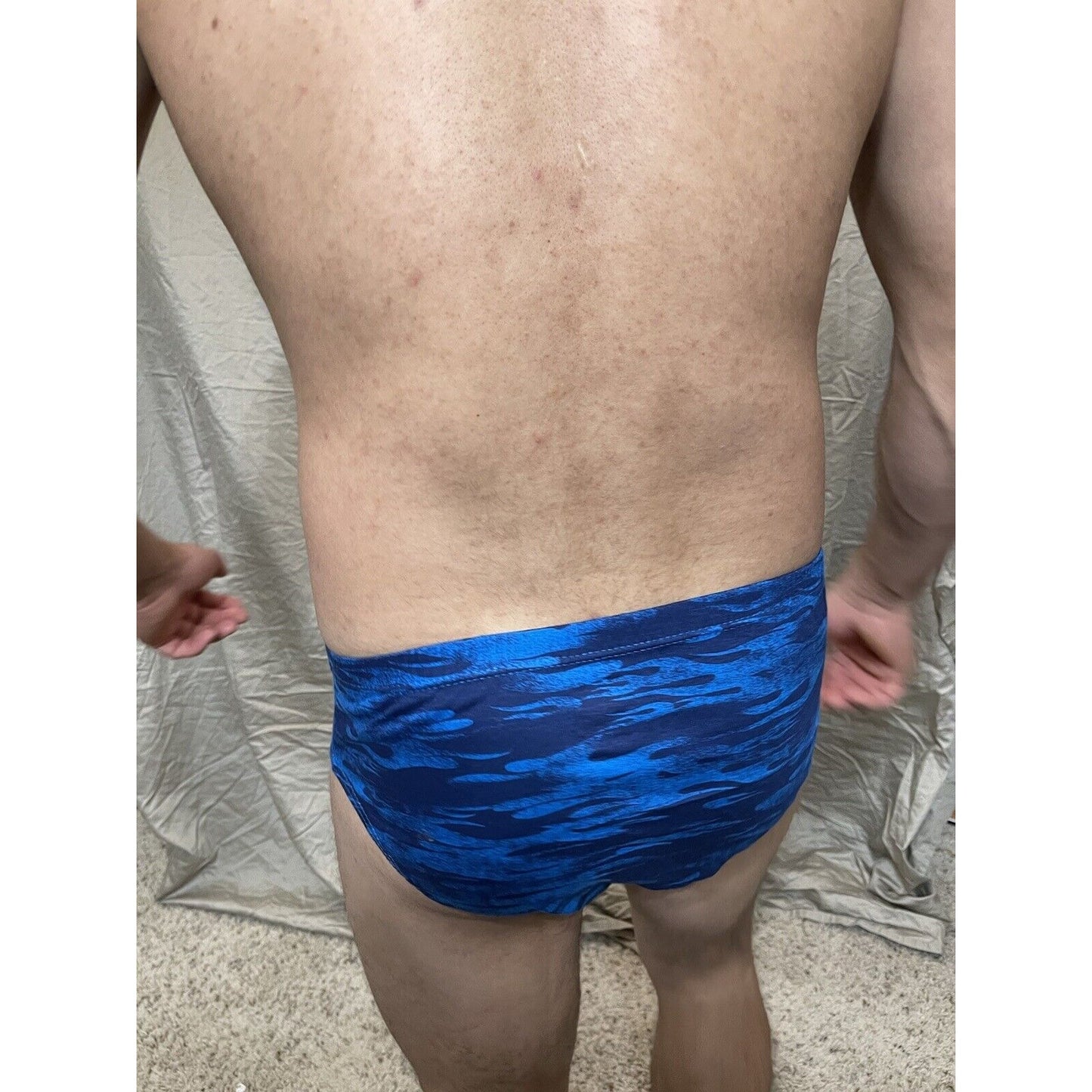 men's reebok blue briefs small