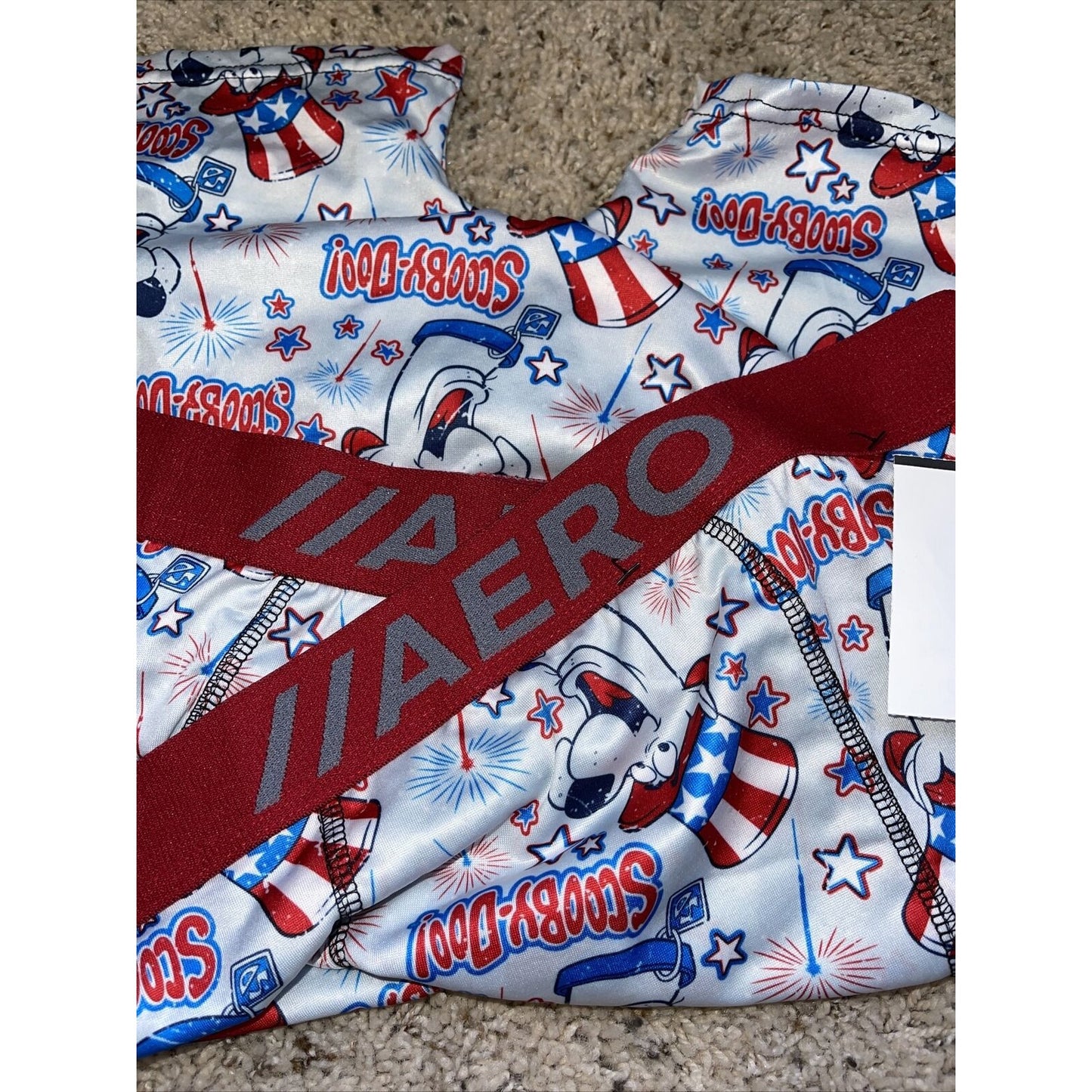 men's AERO Aeropostale Scooby Doo limited edition performance boxer briefs M