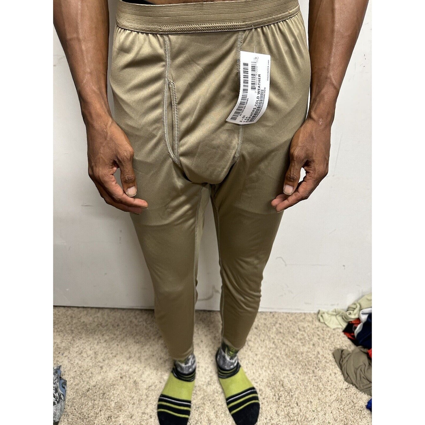 Men’s Milliken Small Short Drawers Light Weight Cold Weather Gen III