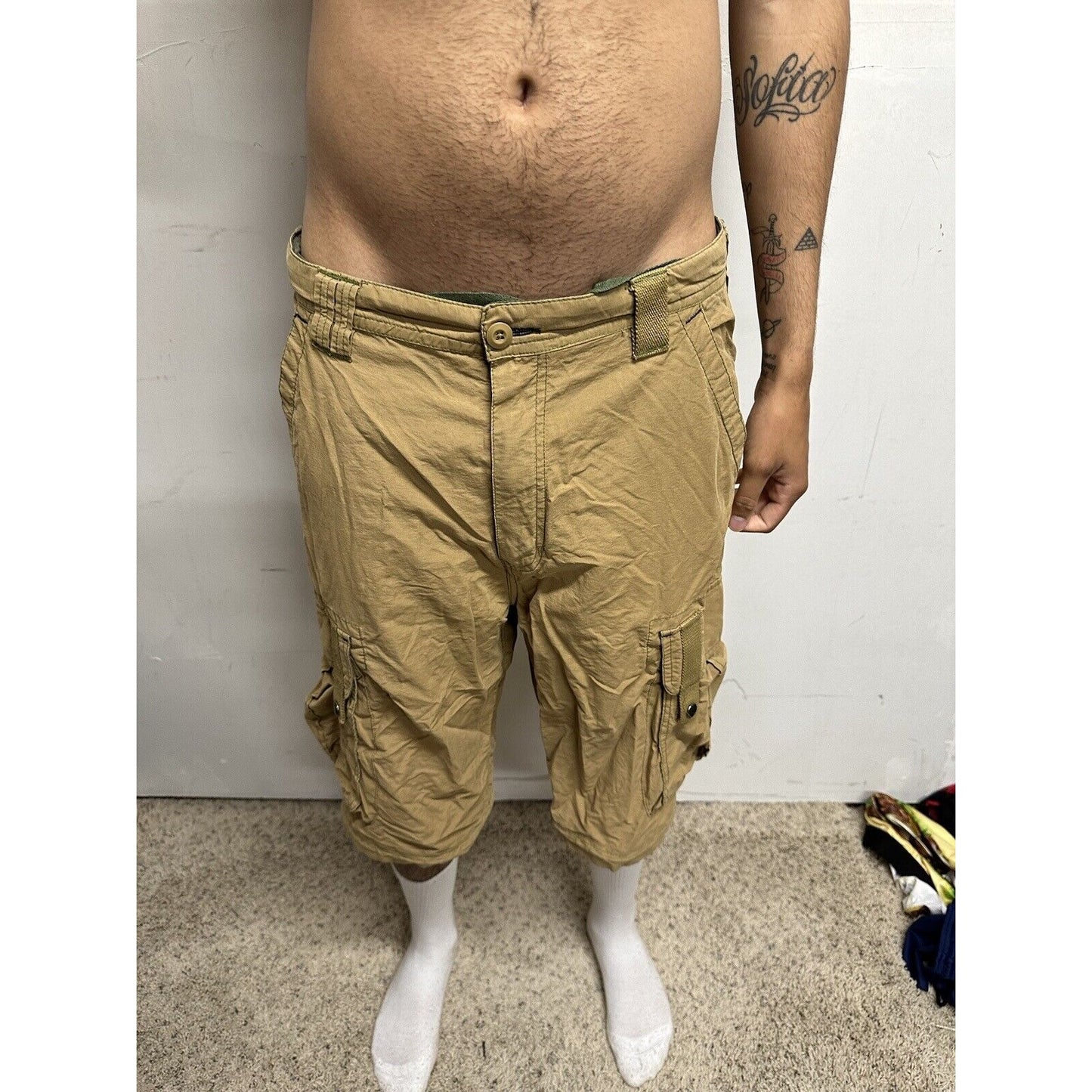 Men’s Brown Wear First Size 32 Shorts