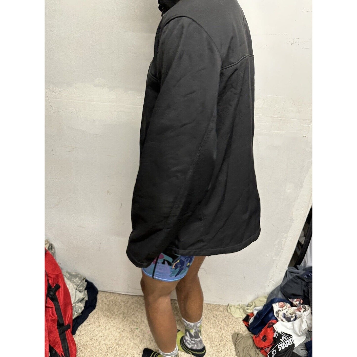 Men’s Large Black Champion Full Zip Jacket