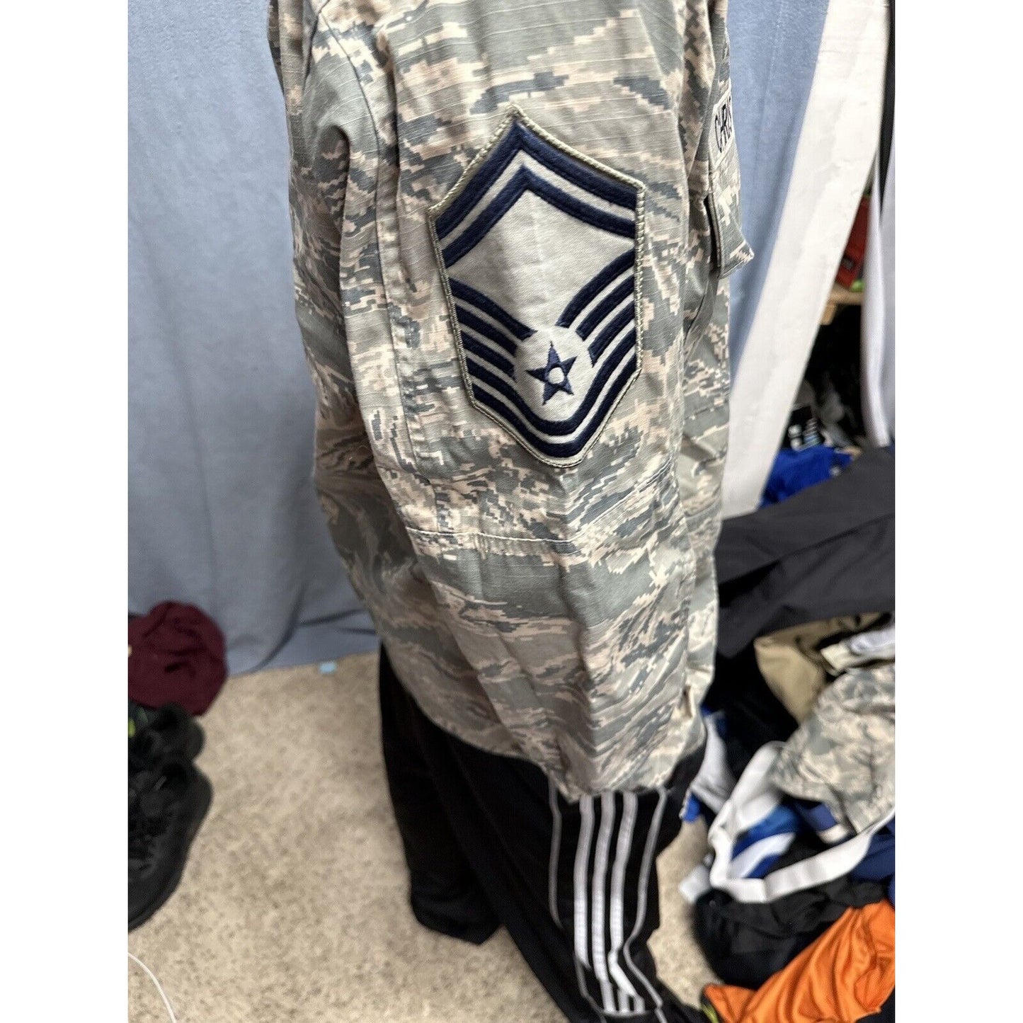 Men’s Abu Airman Battle Uniform Civil Air Patrol 40R Coat Blouse USAF Uniform