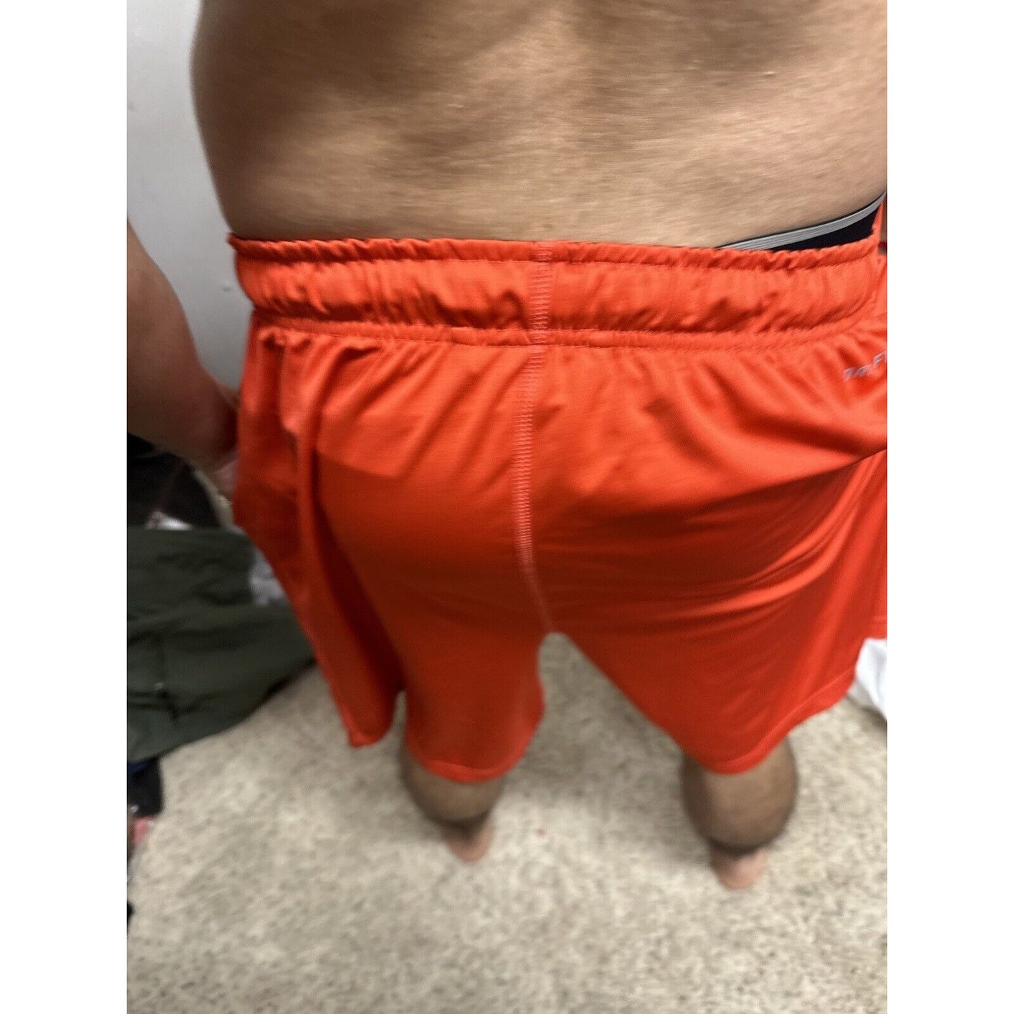 Men’s Red Nike Large Dri-fit With Pockets Athletic Shorts