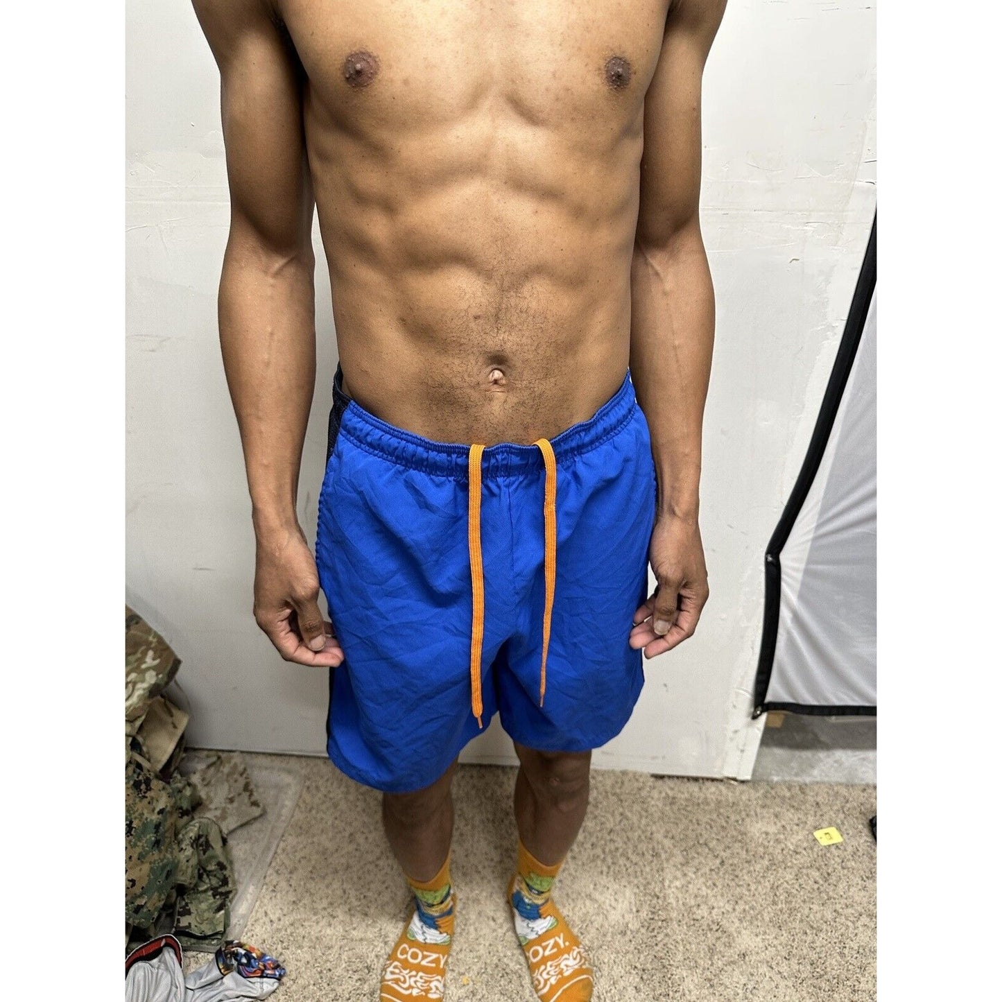 Men’s Blue Starter Small Shorts Athletic