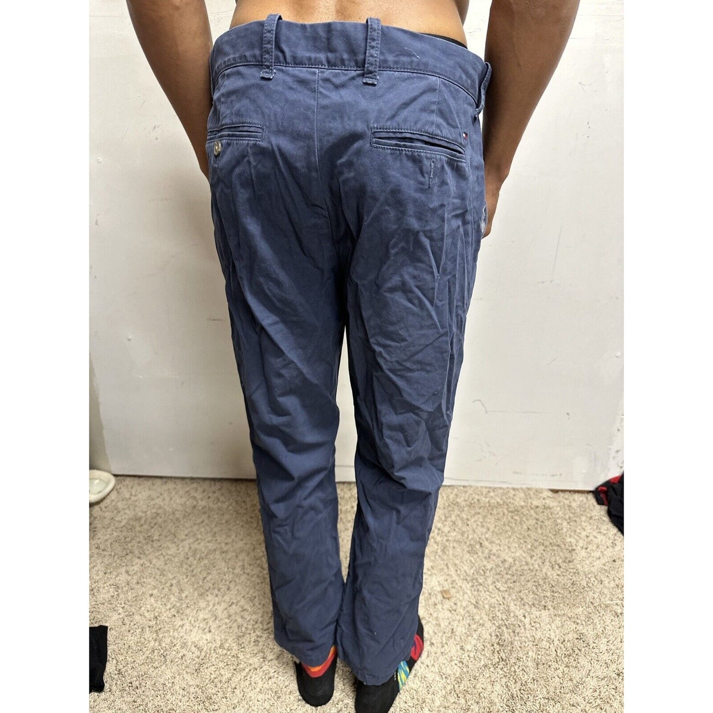 Men’s Blue Tommy Hilfiger 32 X 30 Dress Pants Slacks