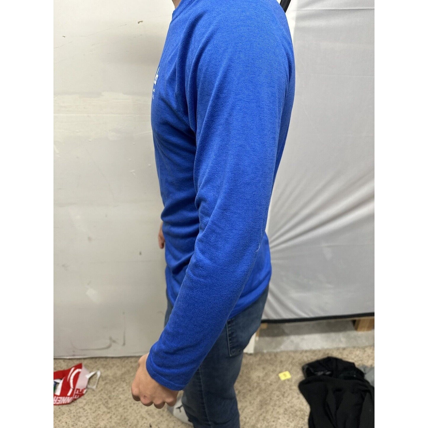 Men’s Long Sleeve USAFA Air Force Academy Boxing Blue Nike Shirt Small