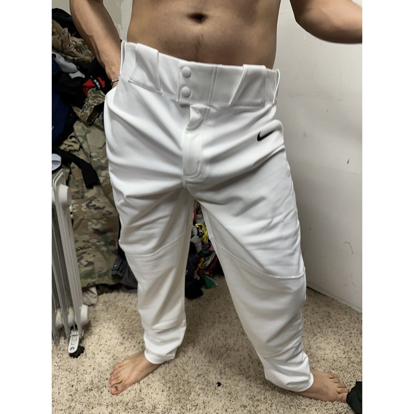 Men’s team Nike White baseball Pants Medium