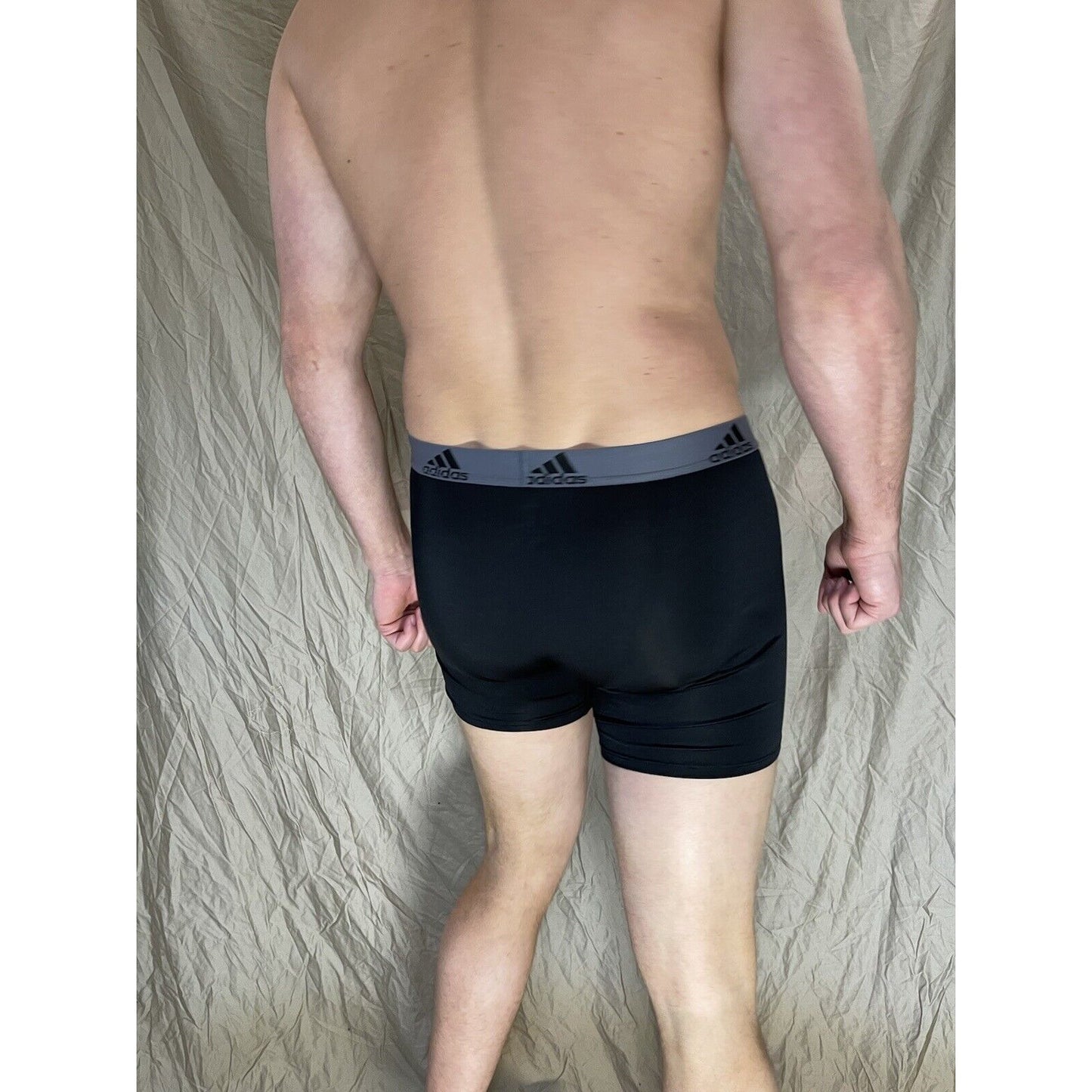 men's adidas black aeroready compression shorts medium