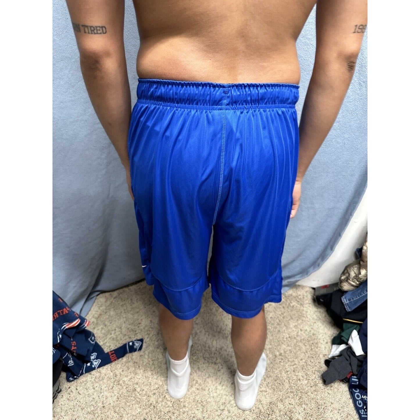 Men’s Blue Nike Dri Fit Large USAFA Air Force Academy Baseball Shorts