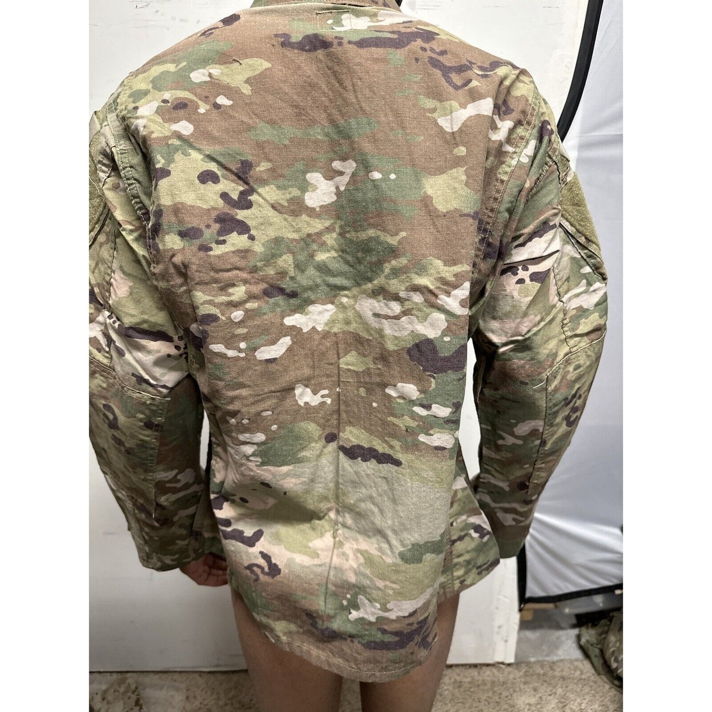 Men’s Ocp Top Coat Army Blouse USAF Flame Resistant w/ tags and patches