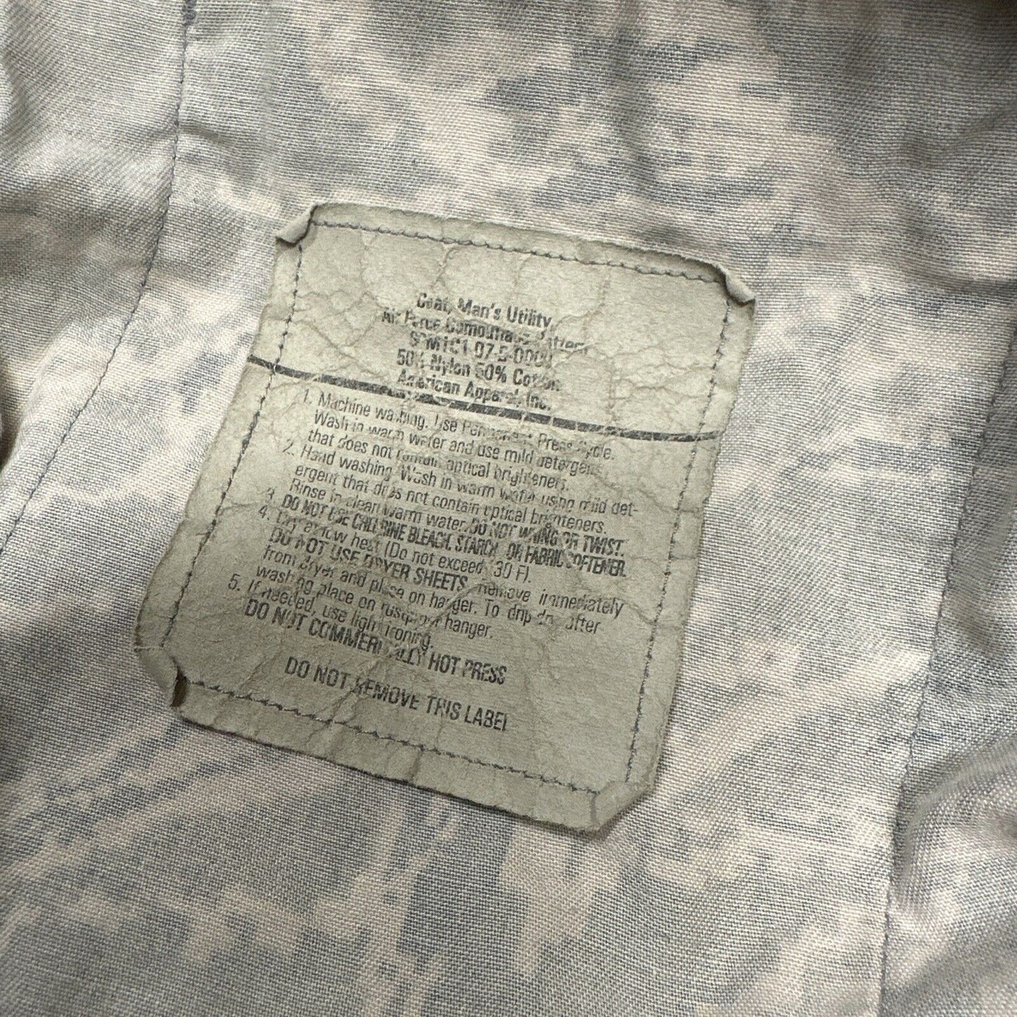 USAF Men’s Abu Airman Battle Uniform Civil Air Patrol 40R Top Blouse