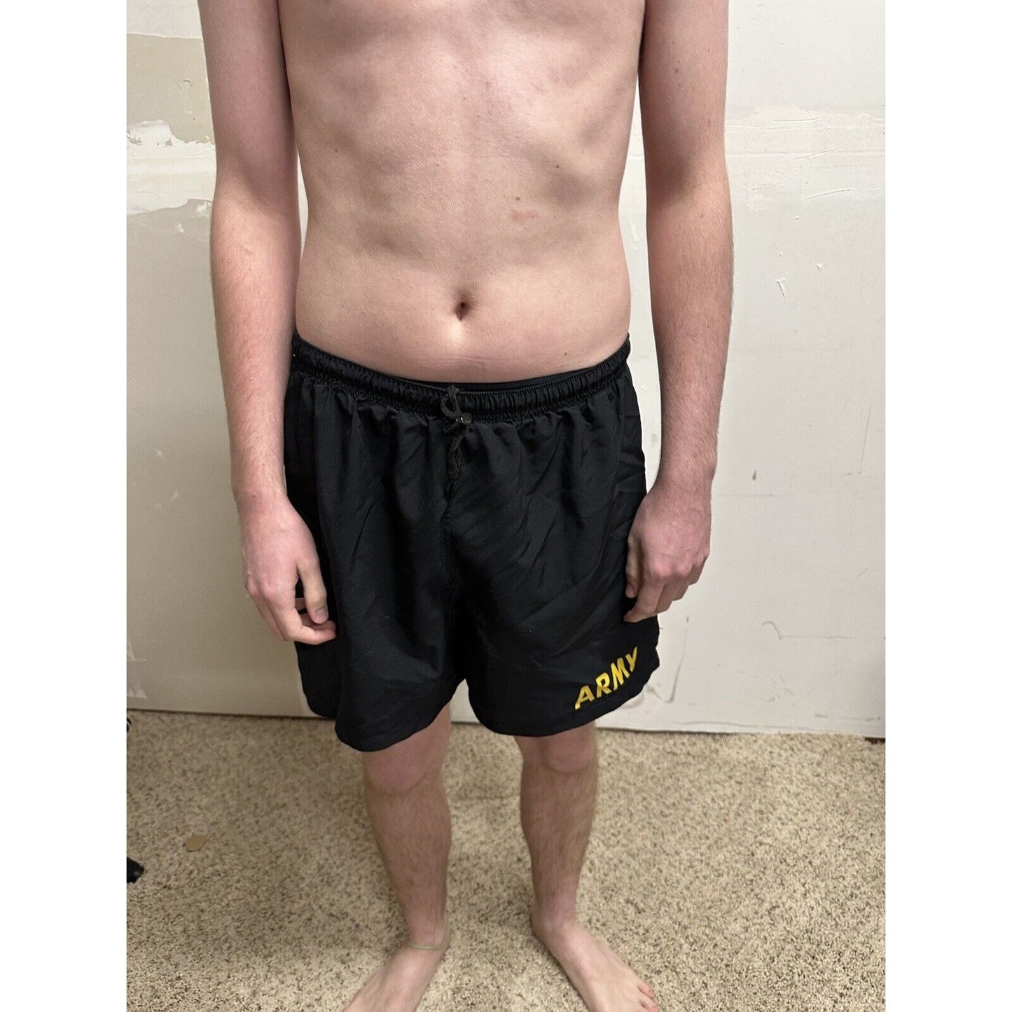 United States Army PT Black Shorts Men’s Medium M