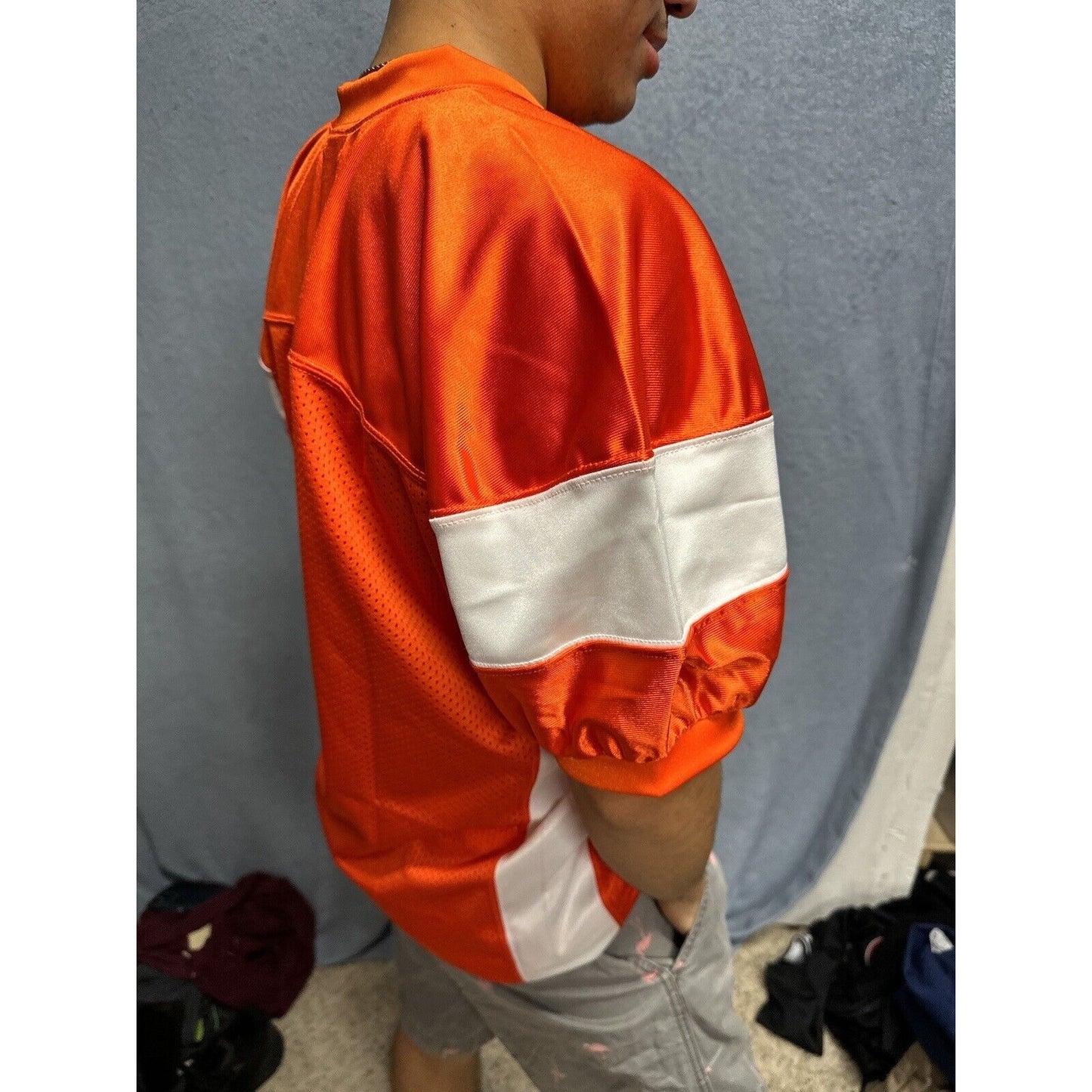 Men’s Orange Champro Sports Medium Football Jersey