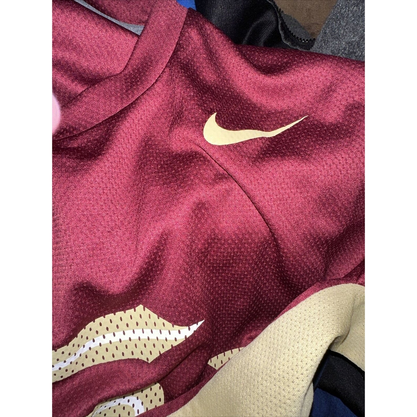 Men’s Nike Medium Florida State University Seminoles Red Long Sleeve Shirt